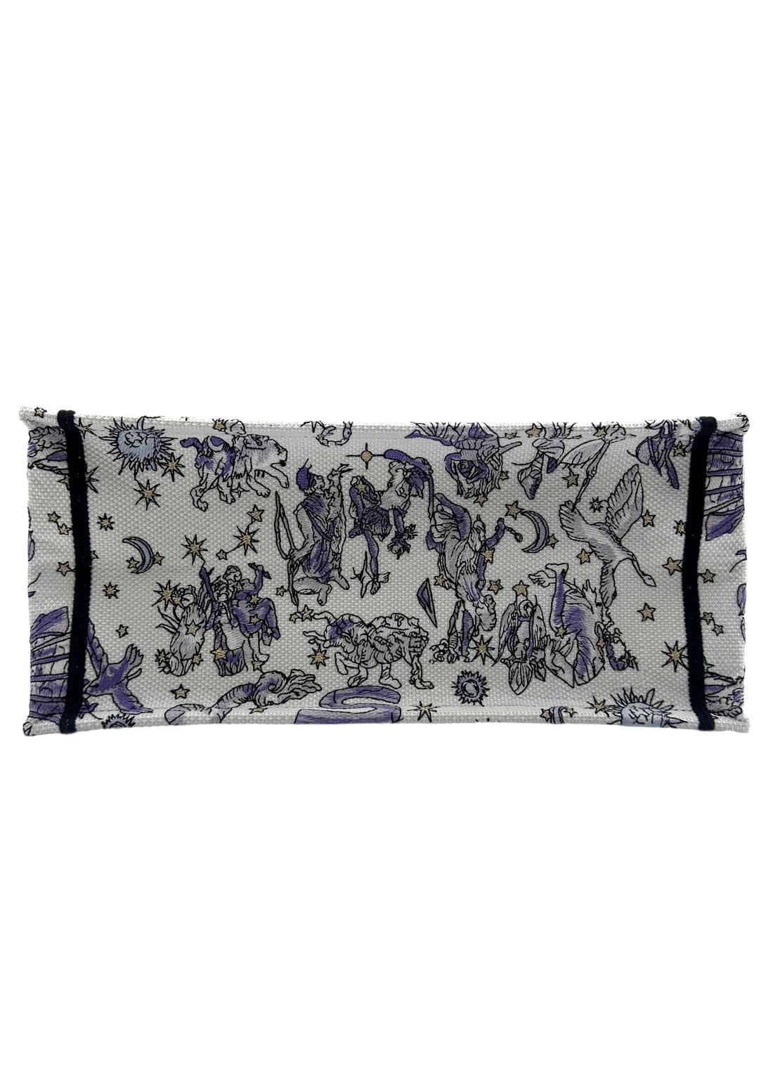 Christian Dior Zodiac Embroidered Medium Book Tote DRA