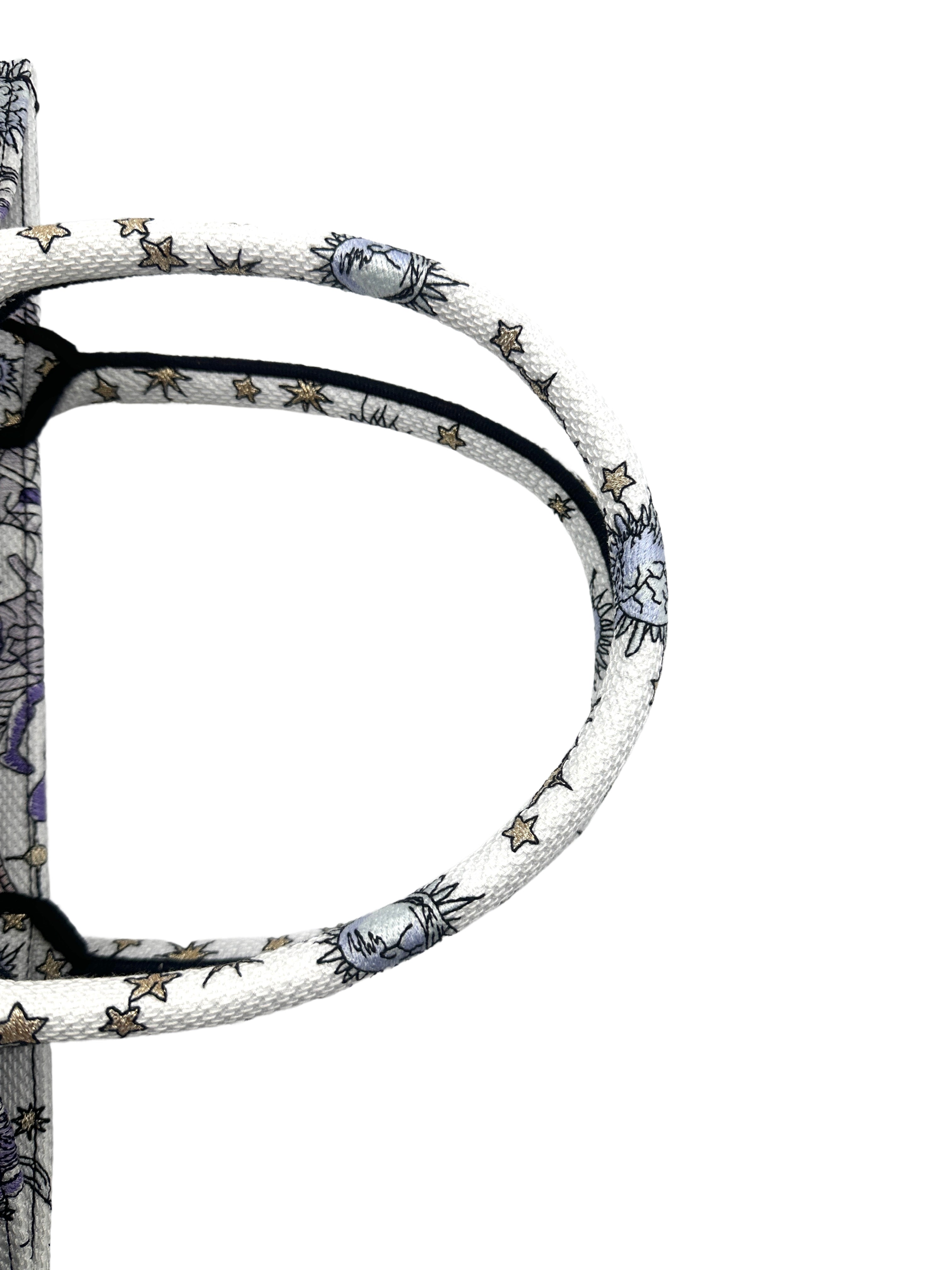 Christian Dior Zodiac Embroidered Medium Book Tote DRA