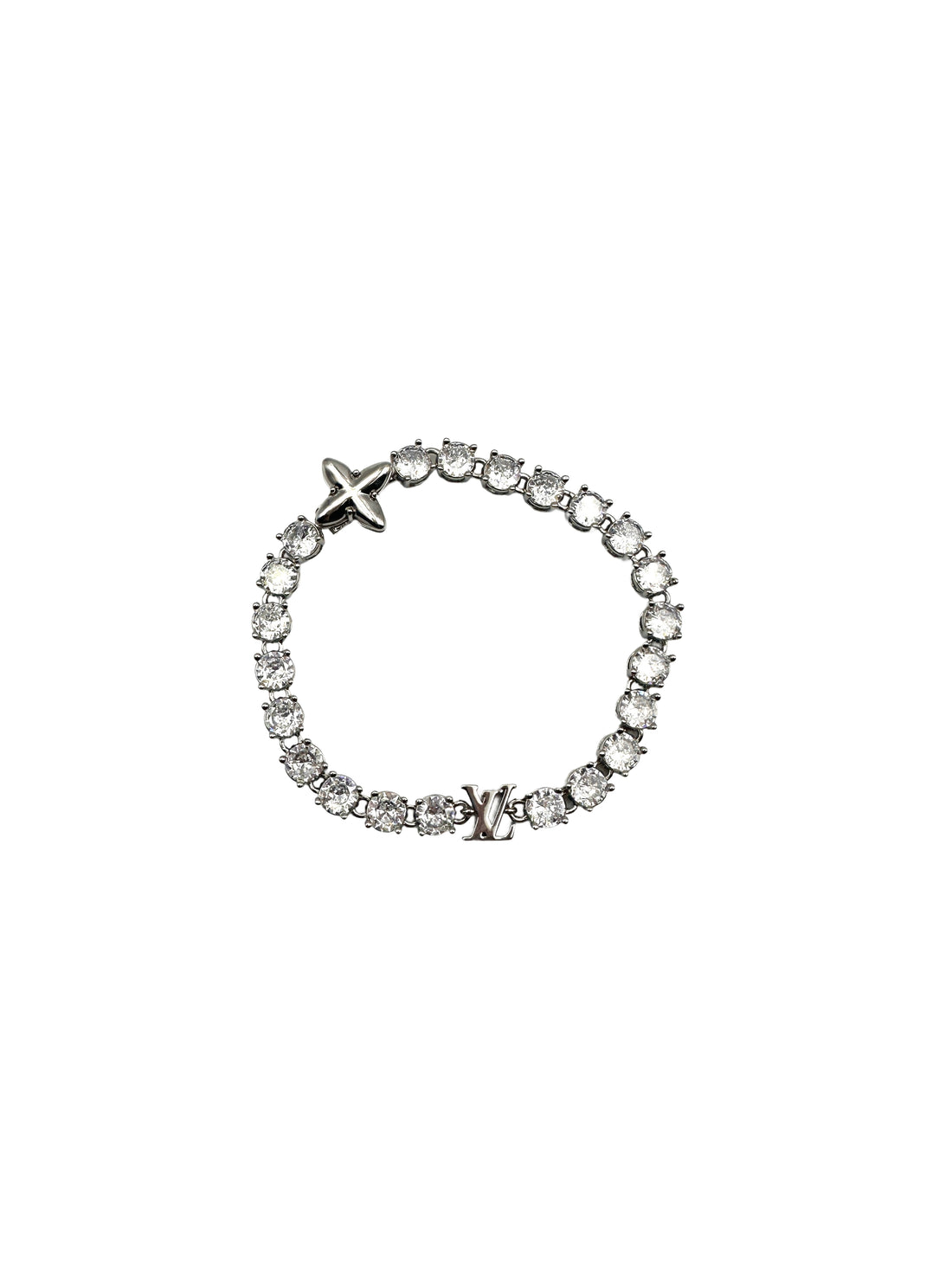 Louis Vuitton Crystal Link Bracelet LVB02
