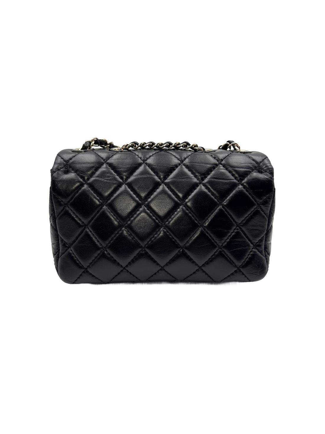 Chanel Black Lambskin Flap Bag (28***40) CC1084