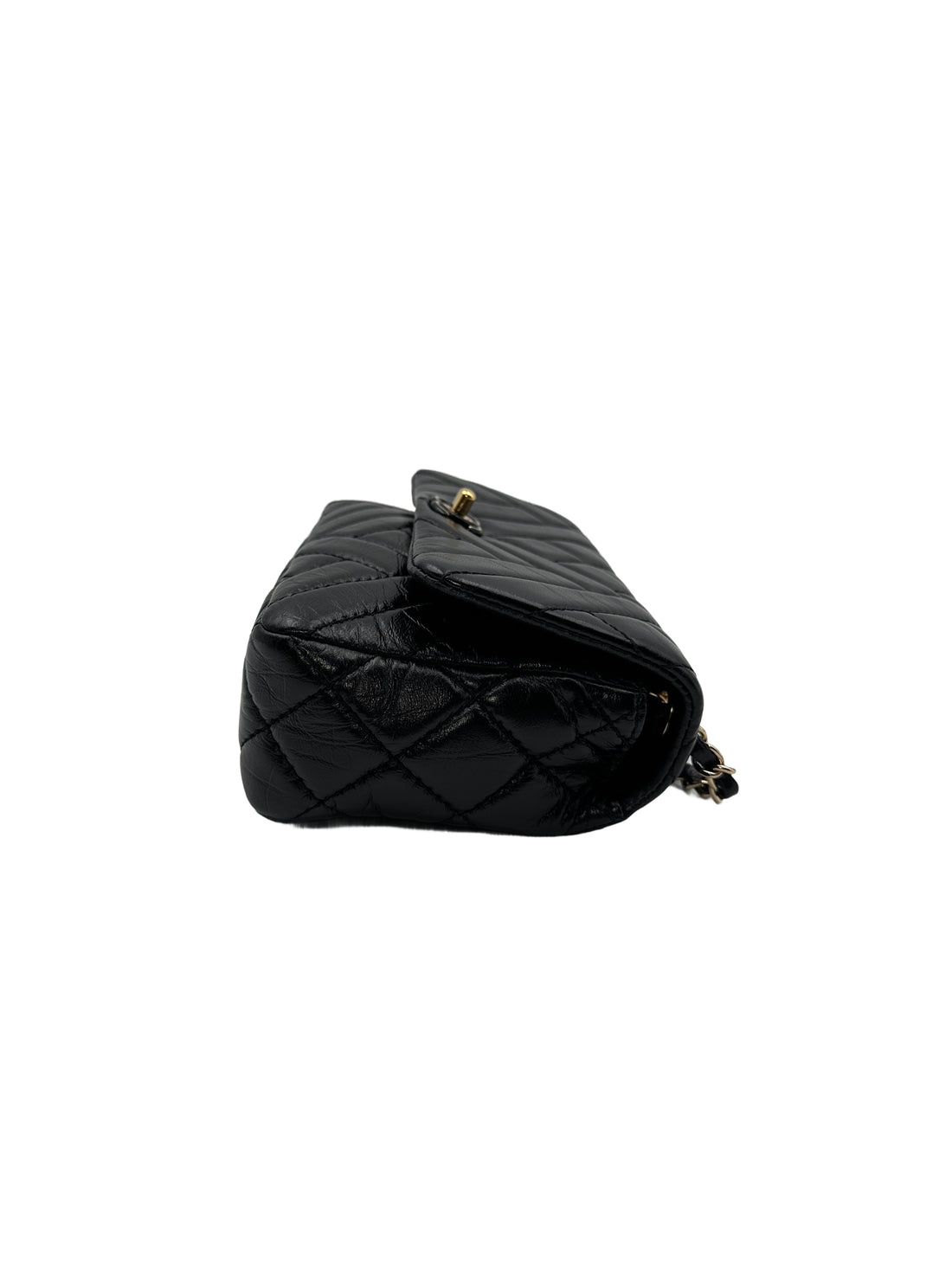 Chanel Black Lambskin Flap Bag (28***40) CC1084