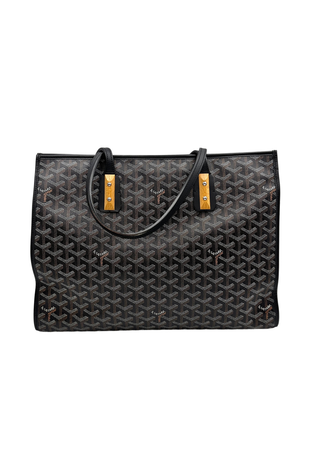 Goyard  Goyardine Marquises Black Tote Bag GR37