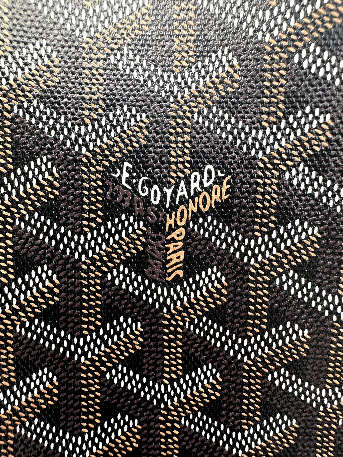 Goyard  Goyardine Marquises Black Tote Bag GR37