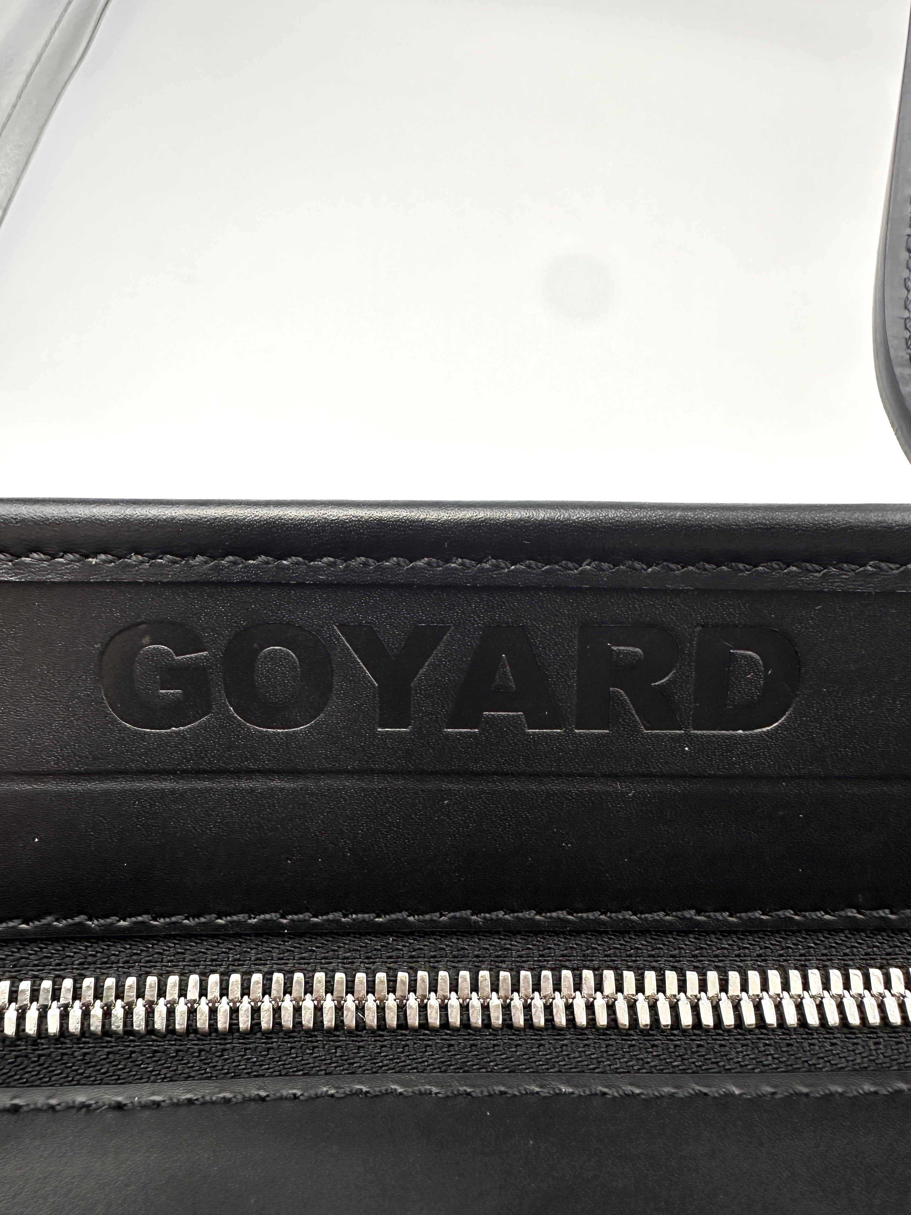 Goyard  Goyardine Marquises Black Tote Bag GR37