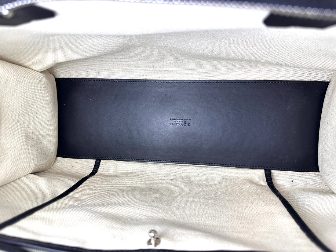 Goyard  Goyardine Marquises Black Tote Bag GR37