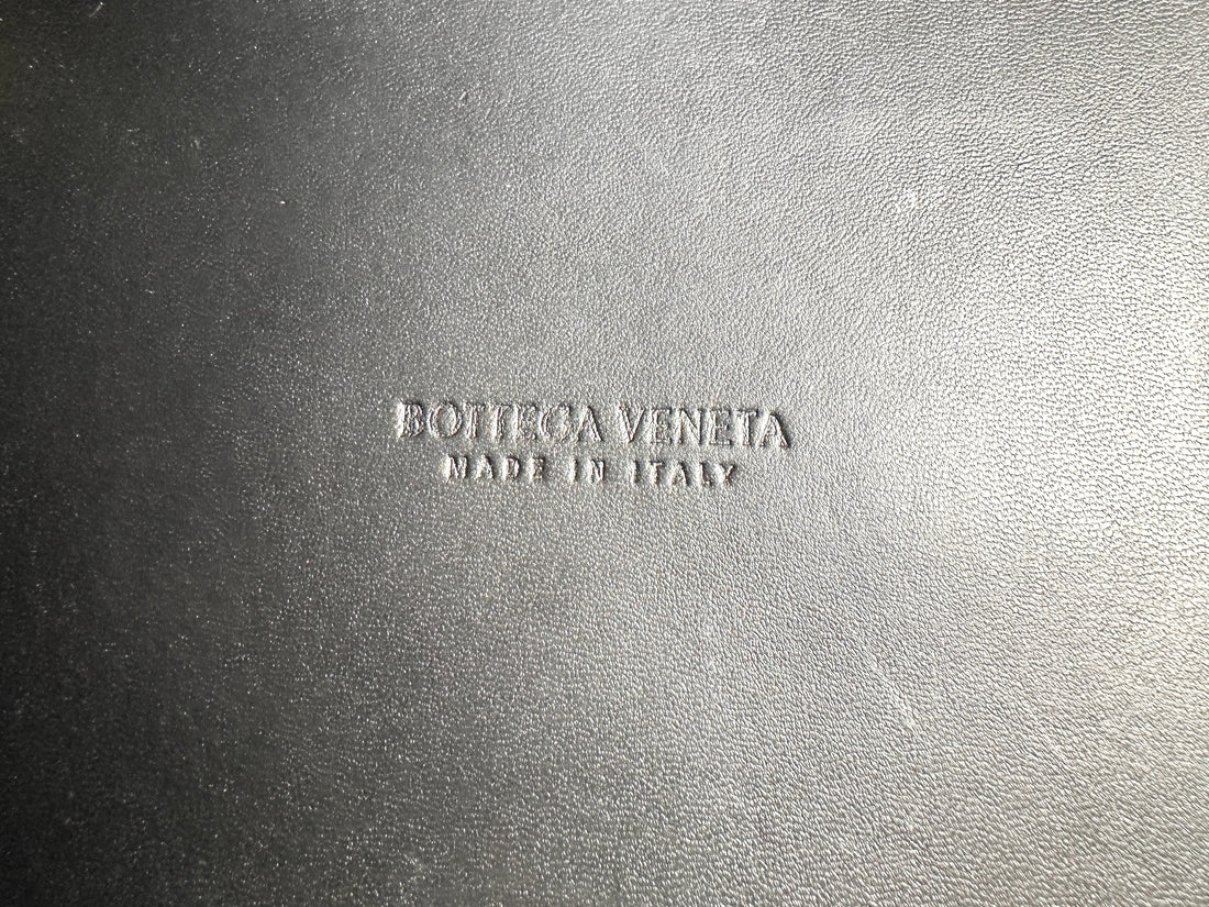 Bottega Veneta Cassette Bowling Mini Size Shoulder Bag Woven Leather Black BV87
