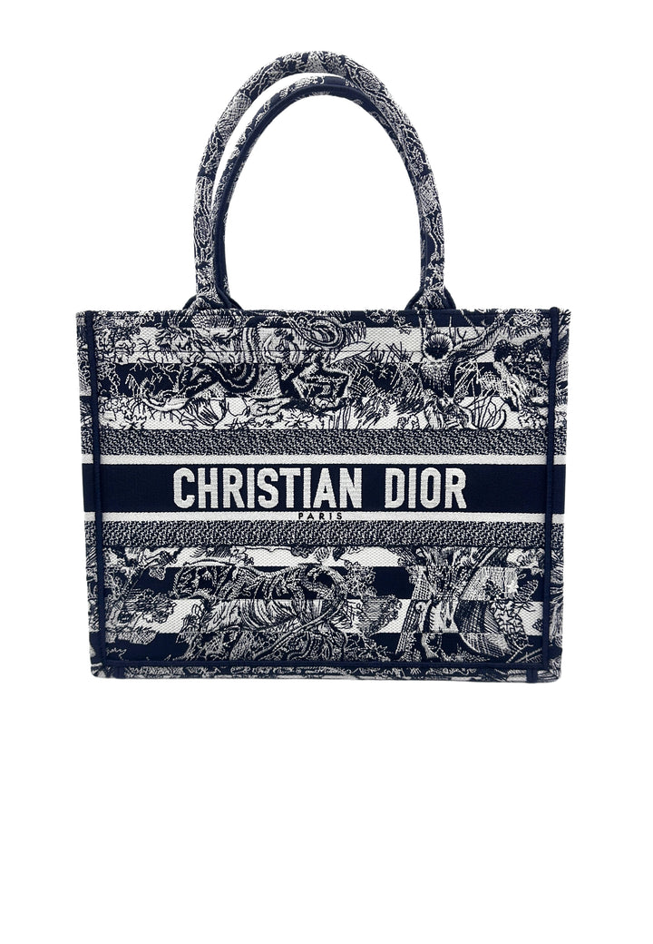 Christian Dior Zodiac Embroidered Medium Book Tote DRB