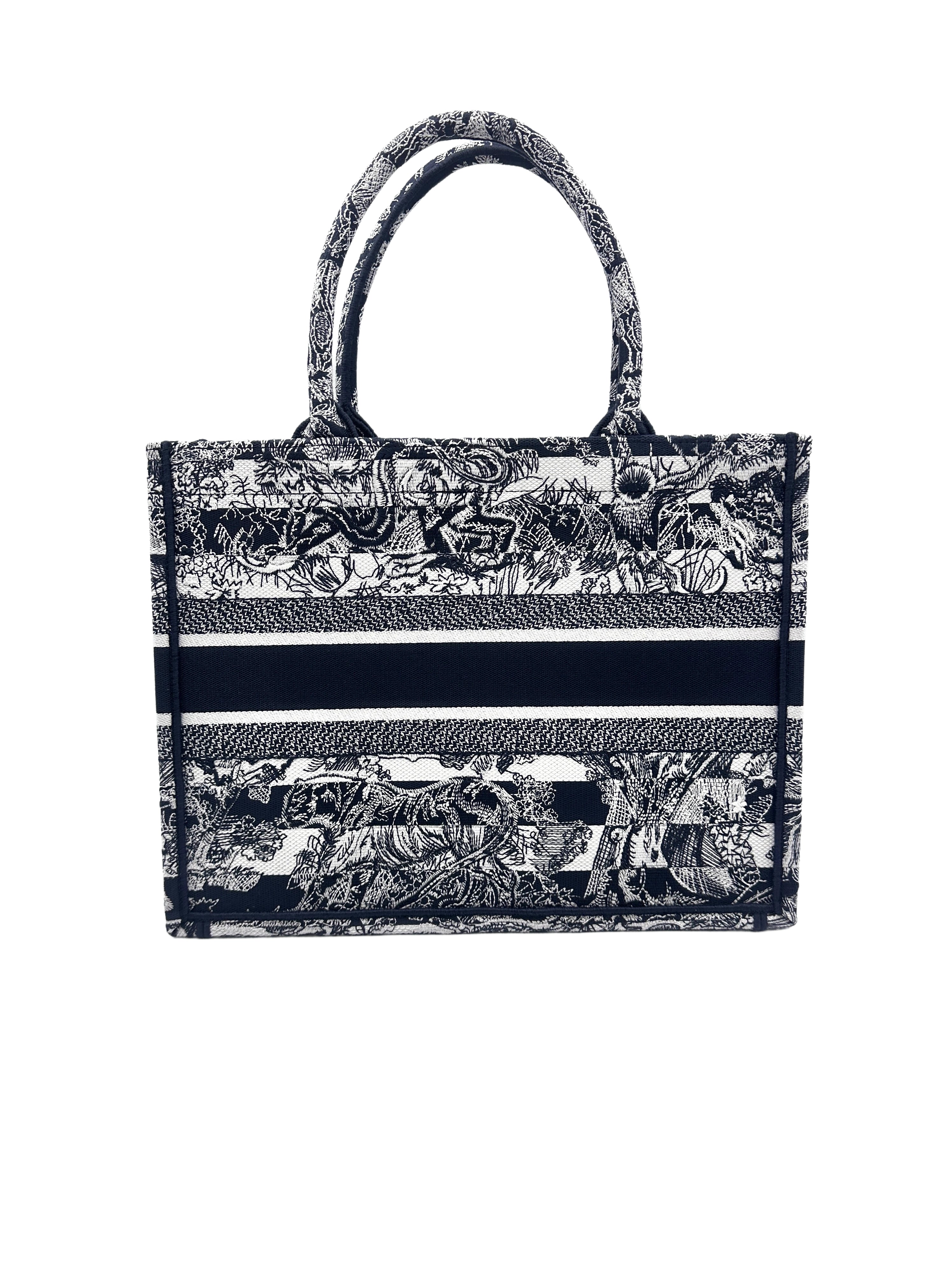 Christian Dior Zodiac Embroidered Medium Book Tote DRB
