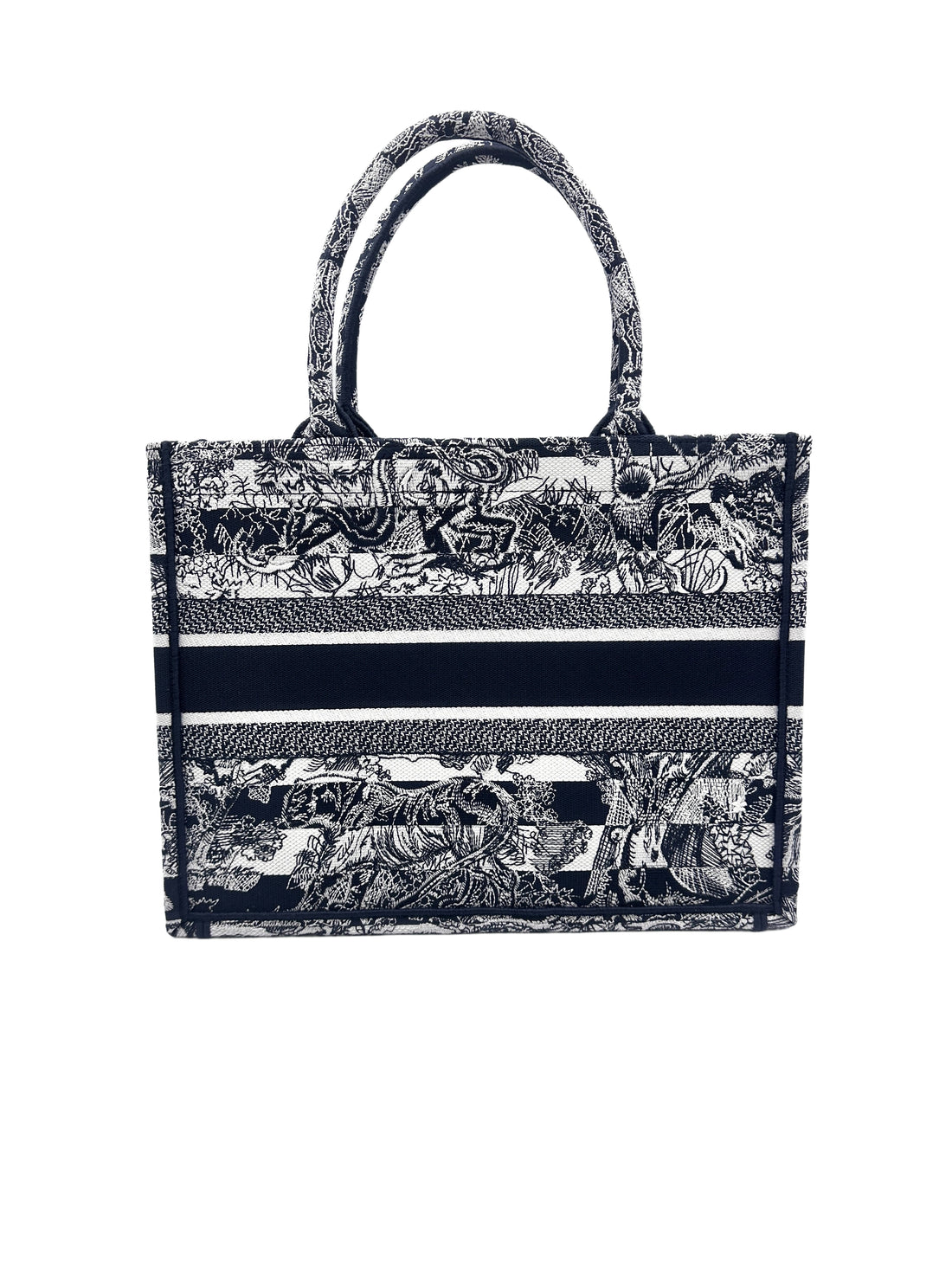 Christian Dior Zodiac Embroidered Medium Book Tote DRB