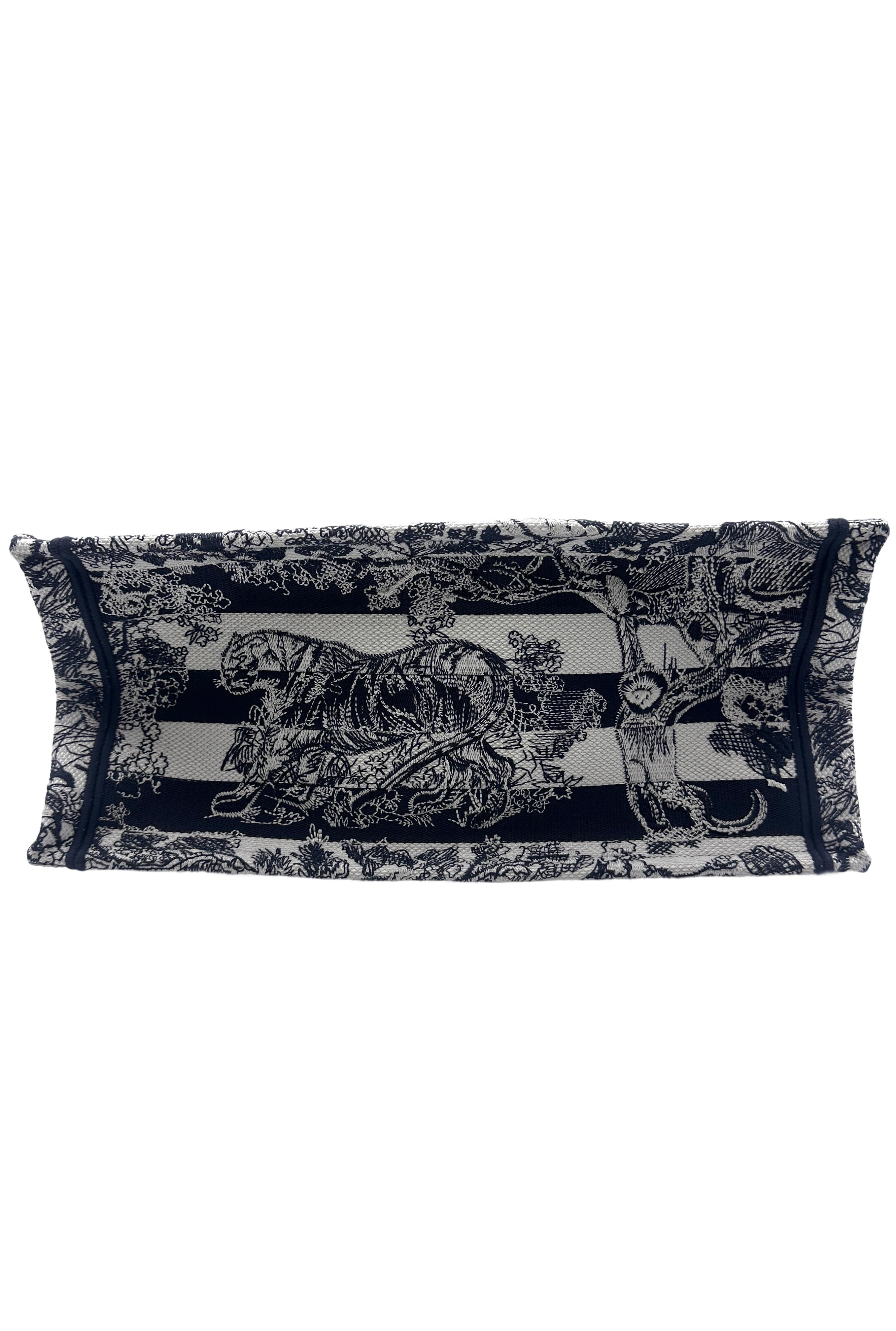 Christian Dior Zodiac Embroidered Medium Book Tote DRB