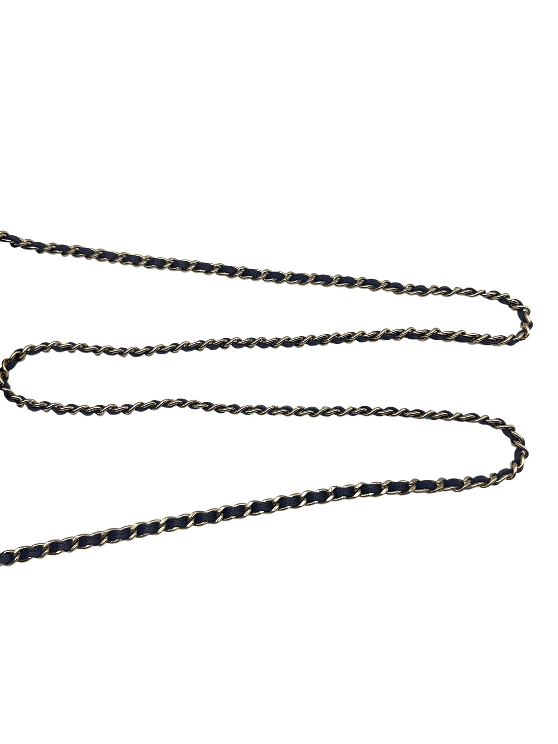 Chanel WOC Navy Blue Caviar Leather Gold Hardware(T6***JG) CC1088
