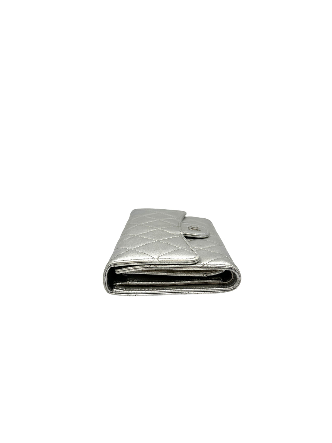 Chanel Quilted Leather Classic Long Flap Wallet(18***38) CC1097