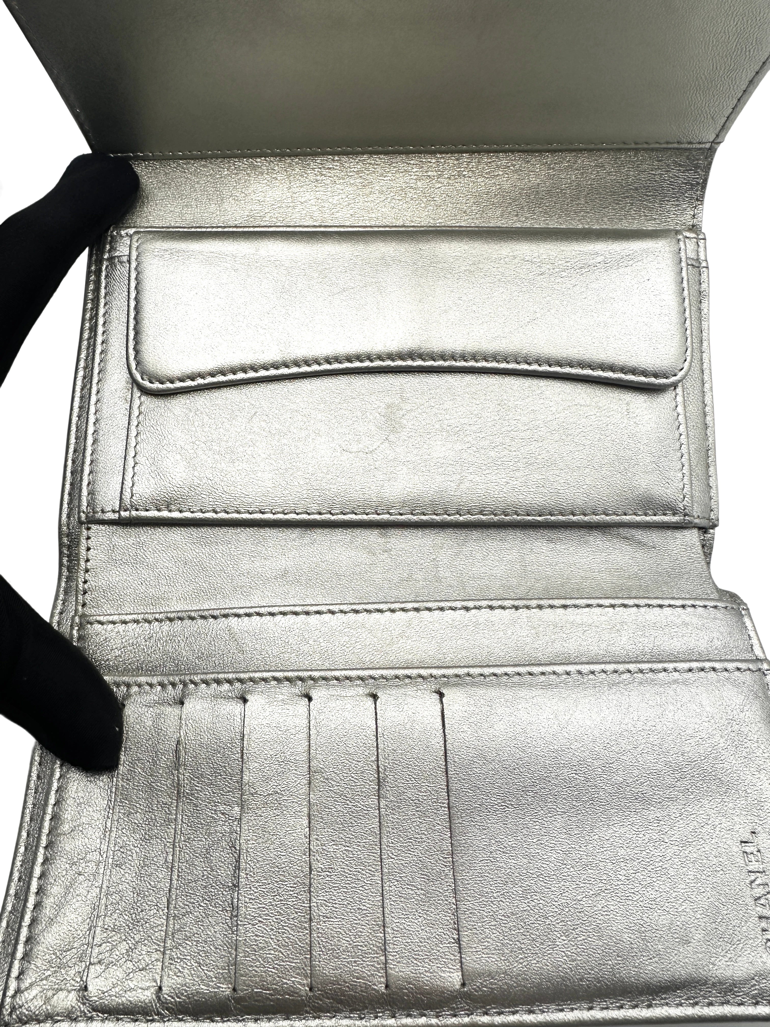 Chanel Quilted Leather Classic Long Flap Wallet(18***38) CC1097