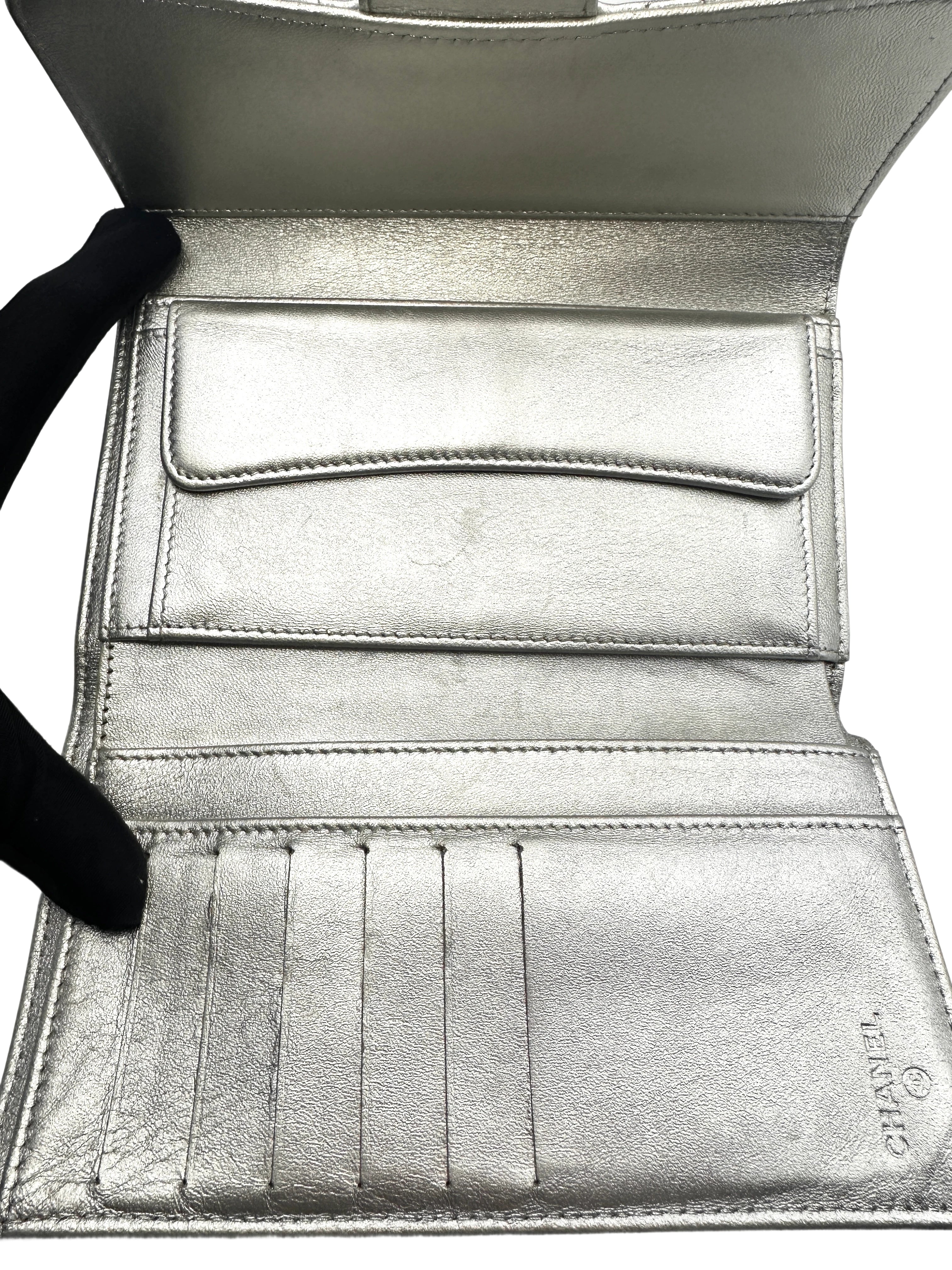 Chanel Quilted Leather Classic Long Flap Wallet(18***38) CC1097