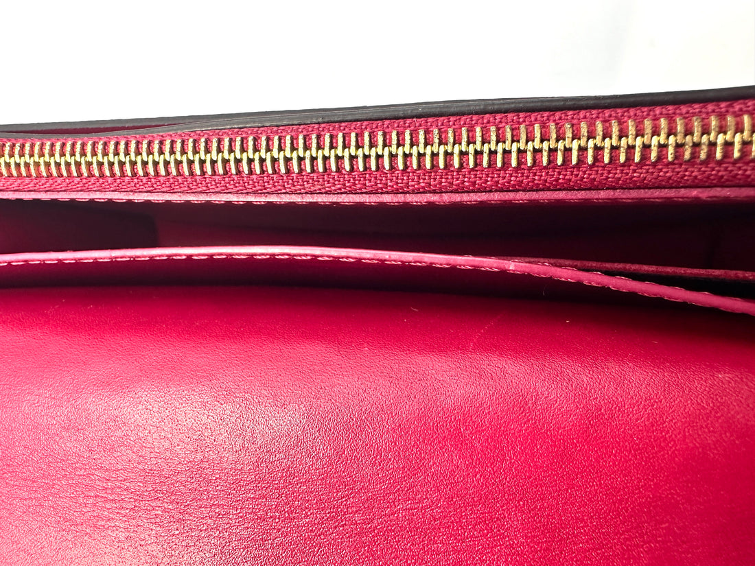 Louis Vuitton Monogram Flore Chain Wallet Bag LV1576