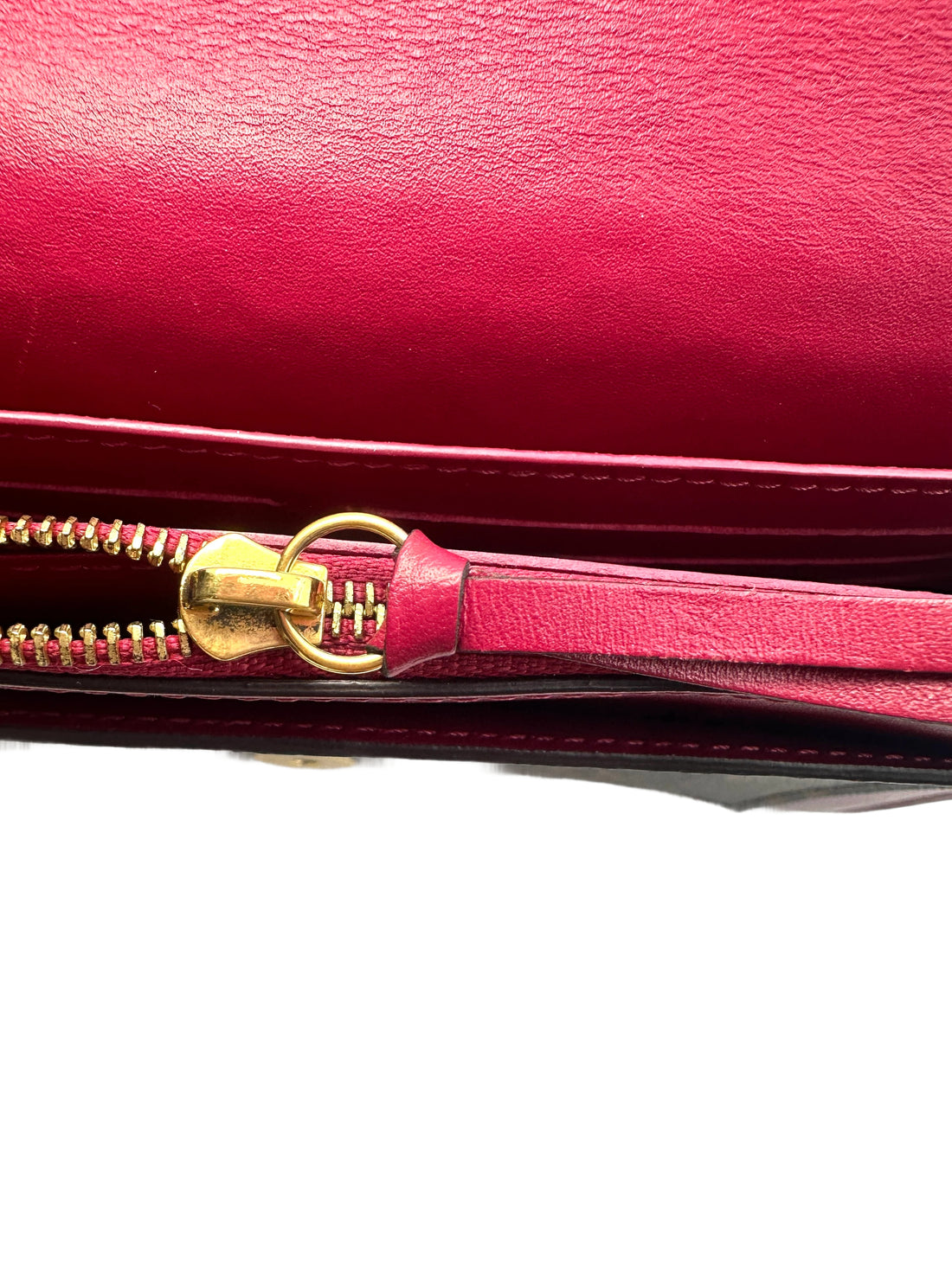 Louis Vuitton Monogram Flore Chain Wallet Bag LV1576