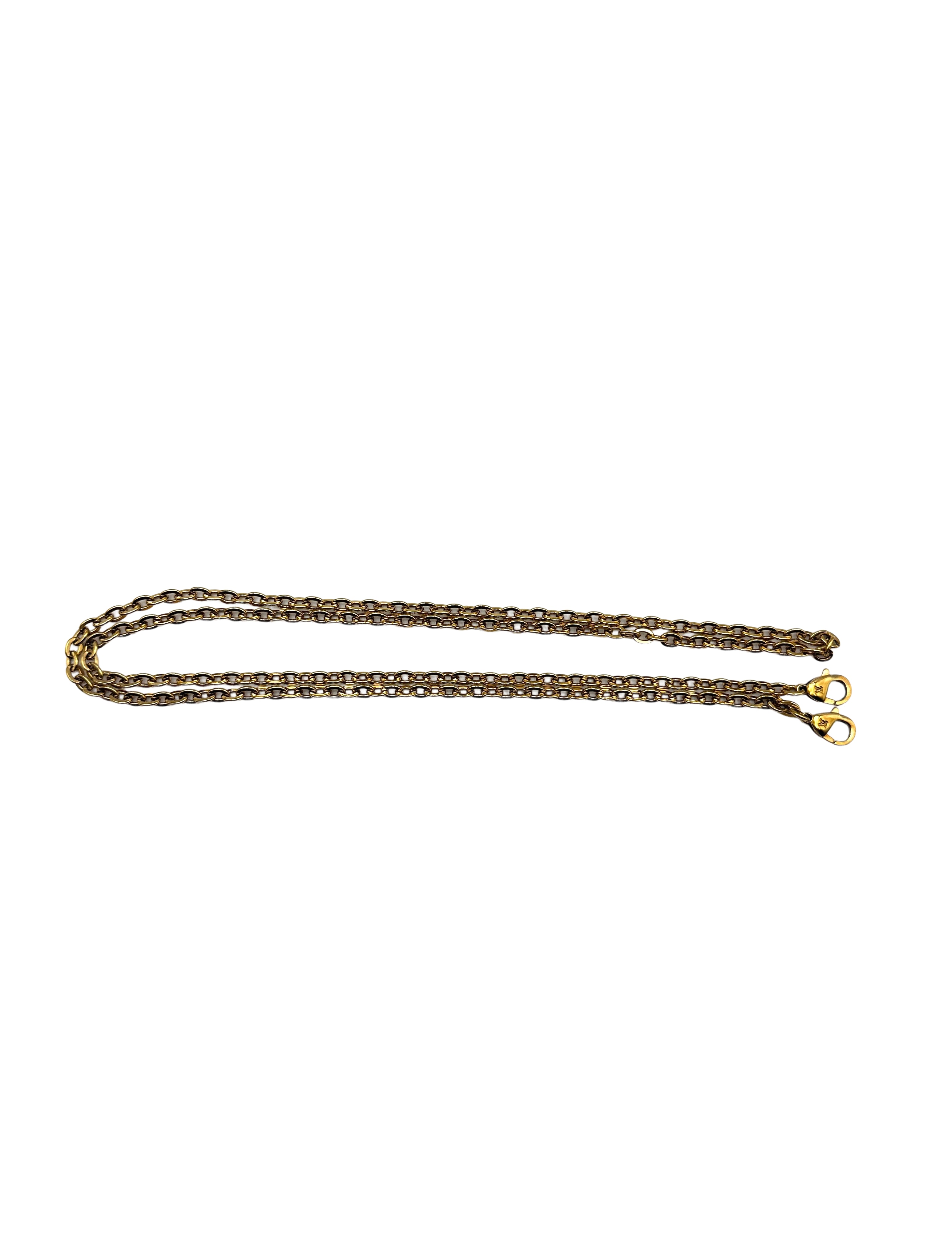 Louis Vuitton Monogram Flore Chain Wallet Bag LV1576