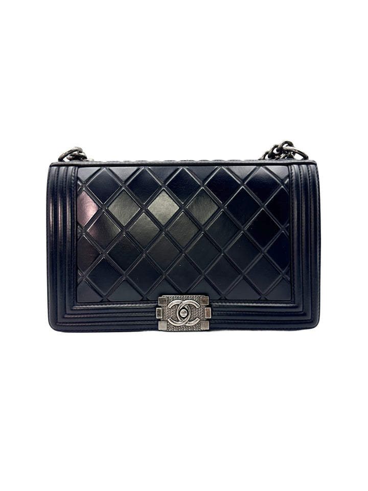 Chanel Paris-Salzburg Black Boy Flap Bag (21***37) CC1096