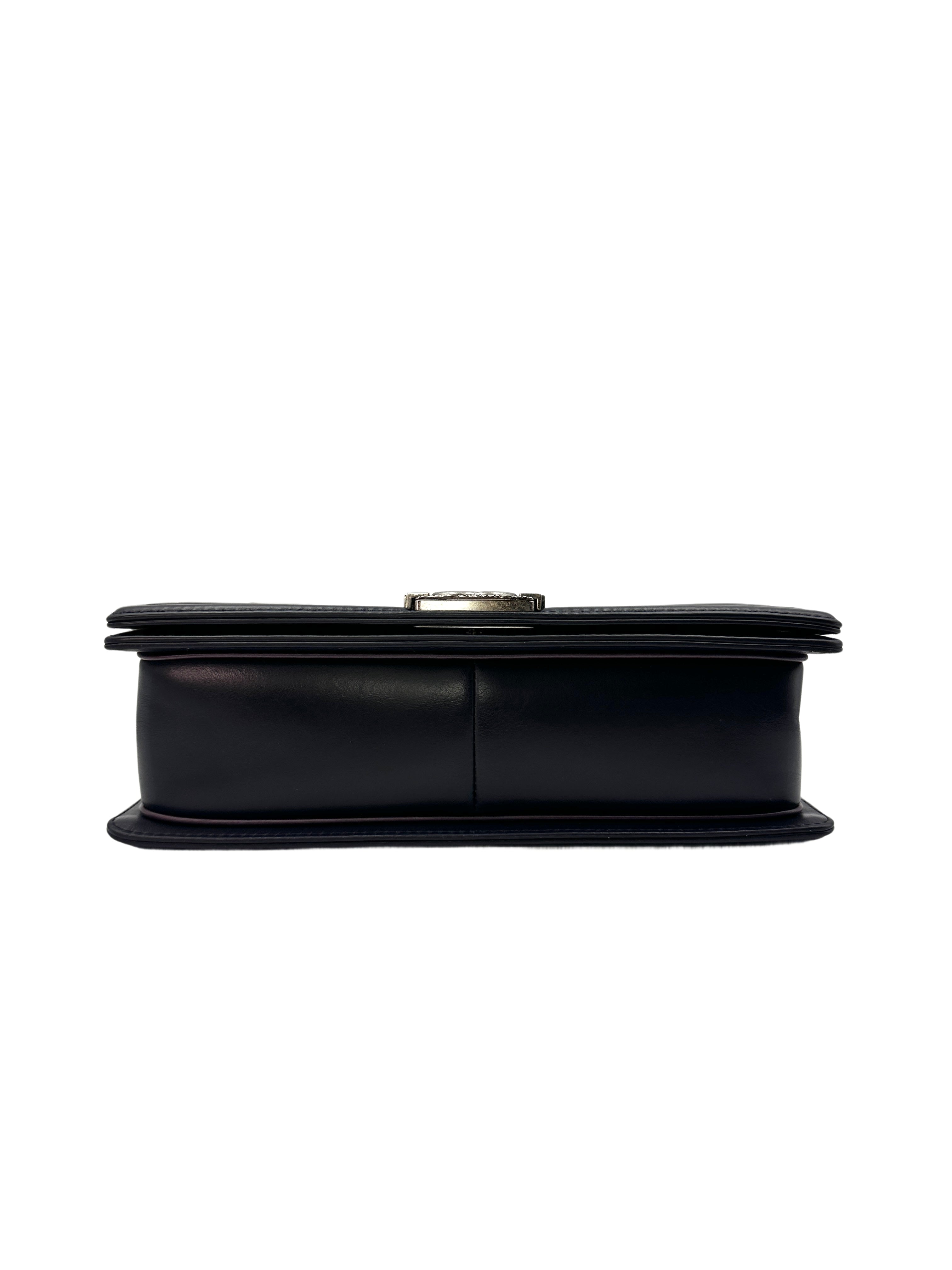 Chanel Paris-Salzburg Black Boy Flap Bag (21***37) CC1096