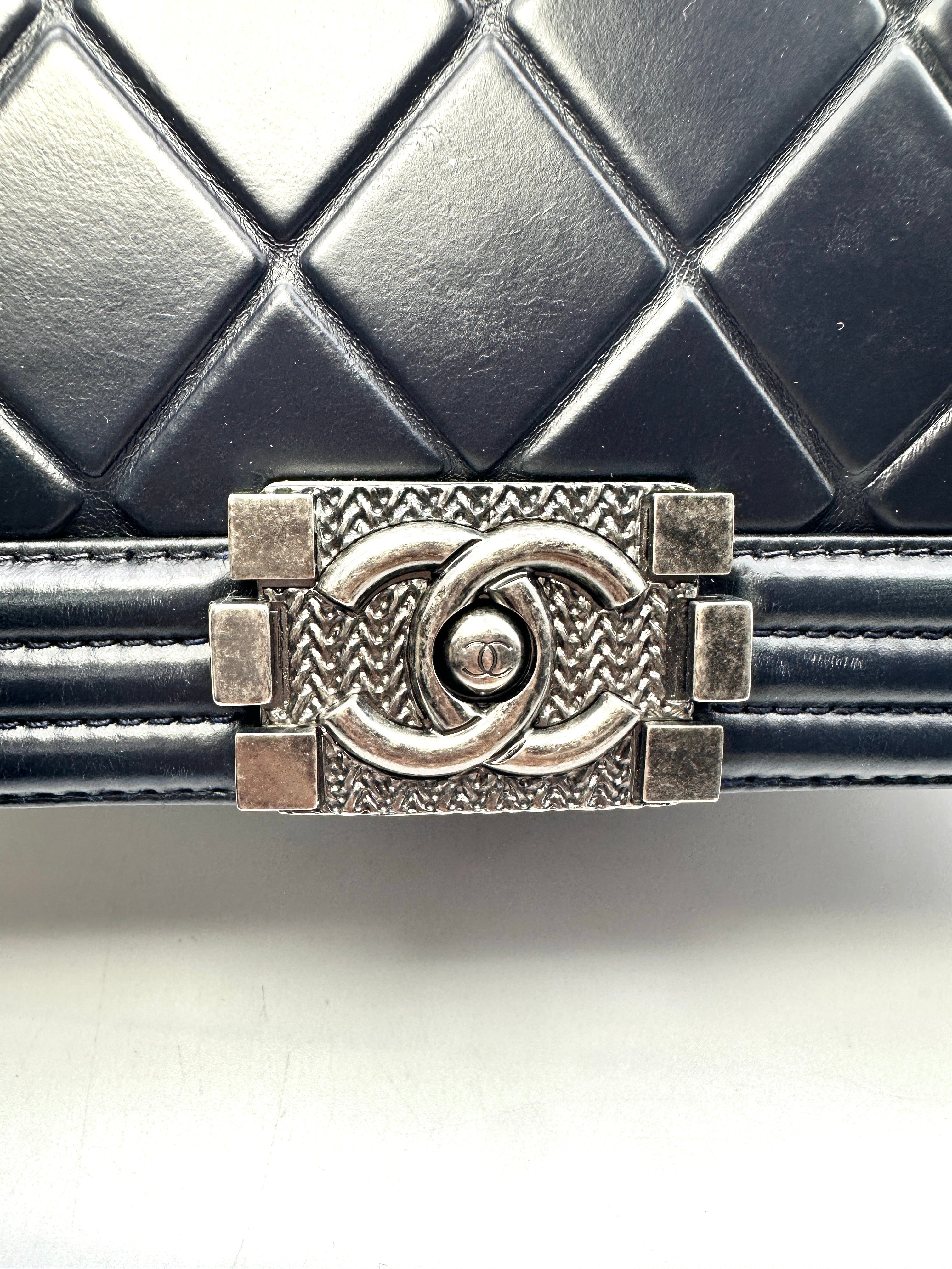 Chanel Paris-Salzburg Black Boy Flap Bag (21***37) CC1096