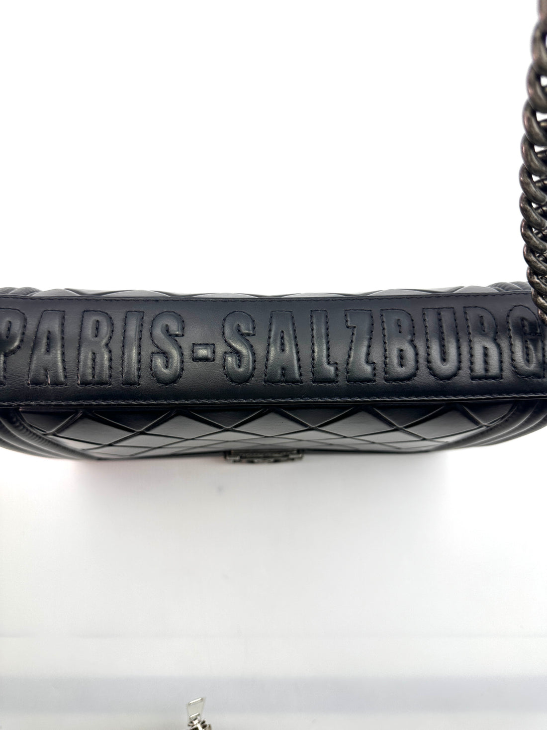 Chanel Paris-Salzburg Black Boy Flap Bag (21***37) CC1096