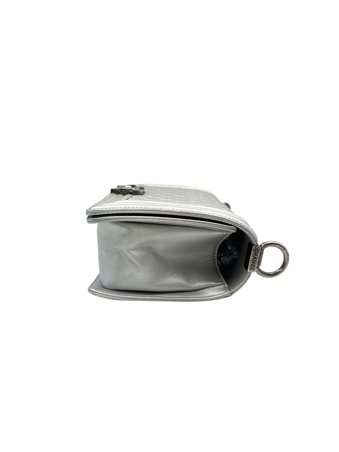 Chanel Metallic Quilled Leather Medium Boy Flap Bag(20***50) CC1093