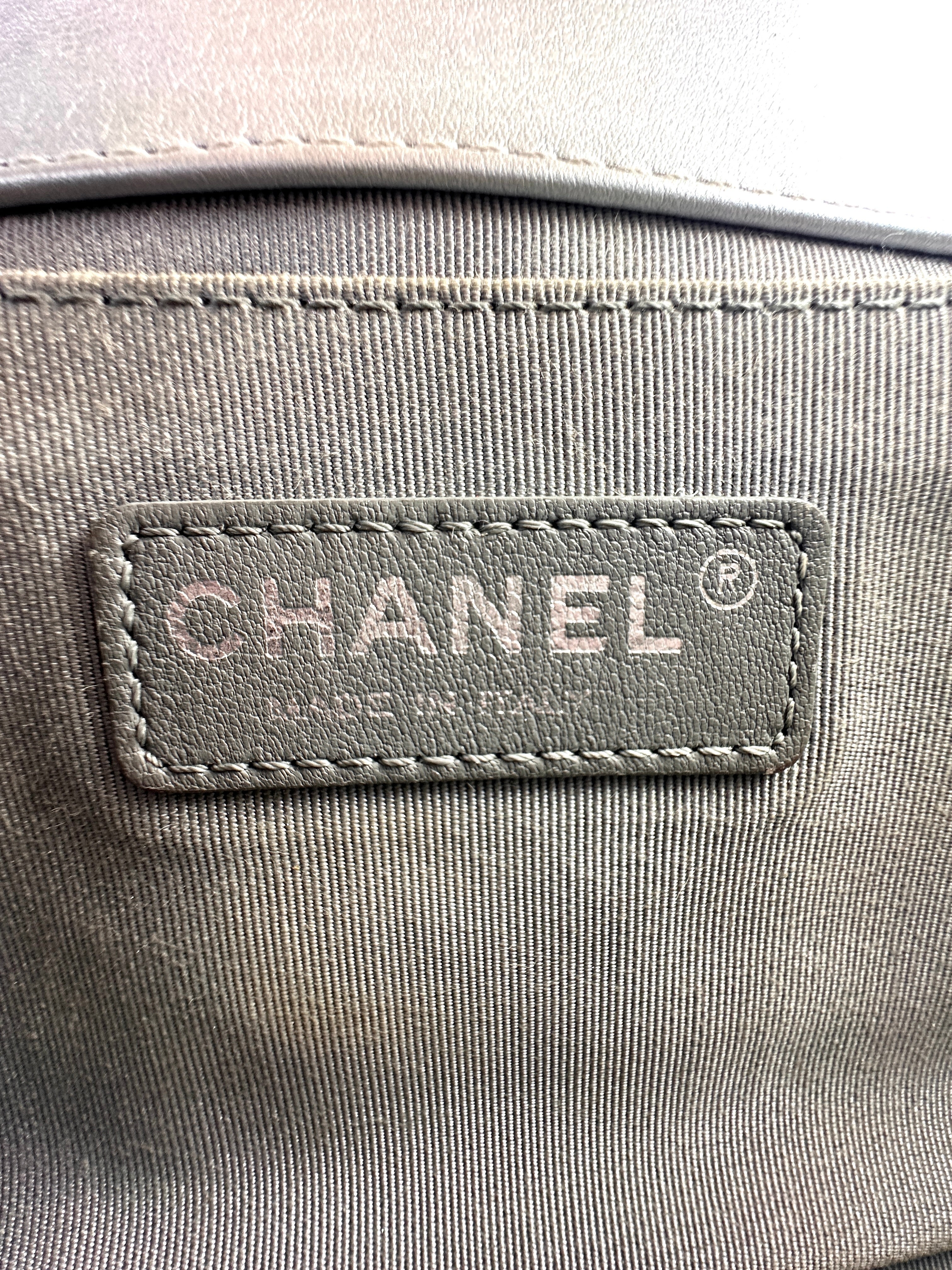 Chanel Metallic Quilled Leather Medium Boy Flap Bag(20***50) CC1093