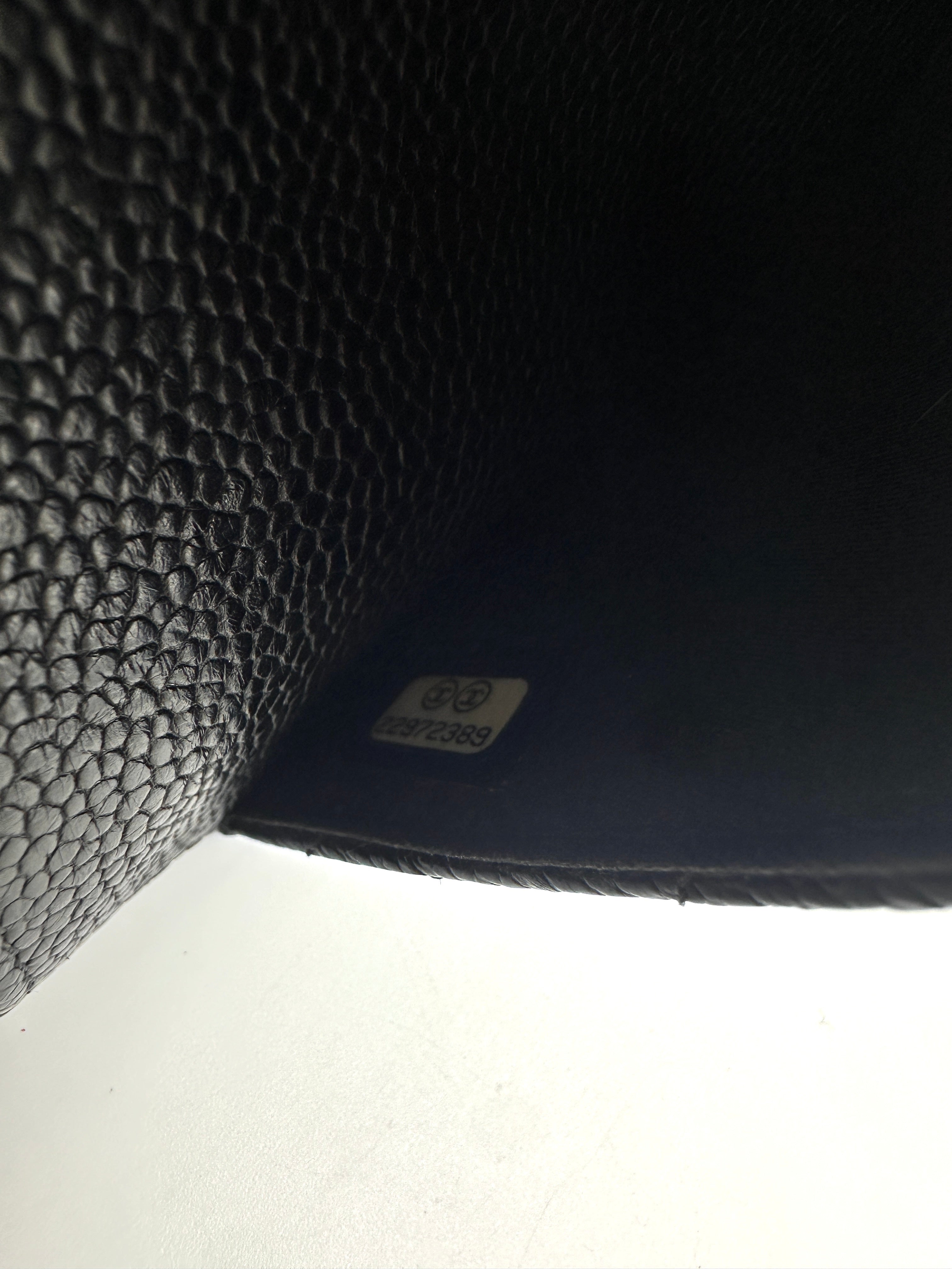 Chanel Boy Wallet on Chain WOC Black Lambskin Gold Hardware(22***89) CC1106
