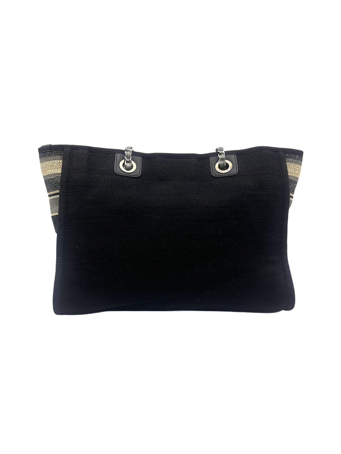 Chanel Deauville Black Medium Size Tote Bag(26***90) CC1109