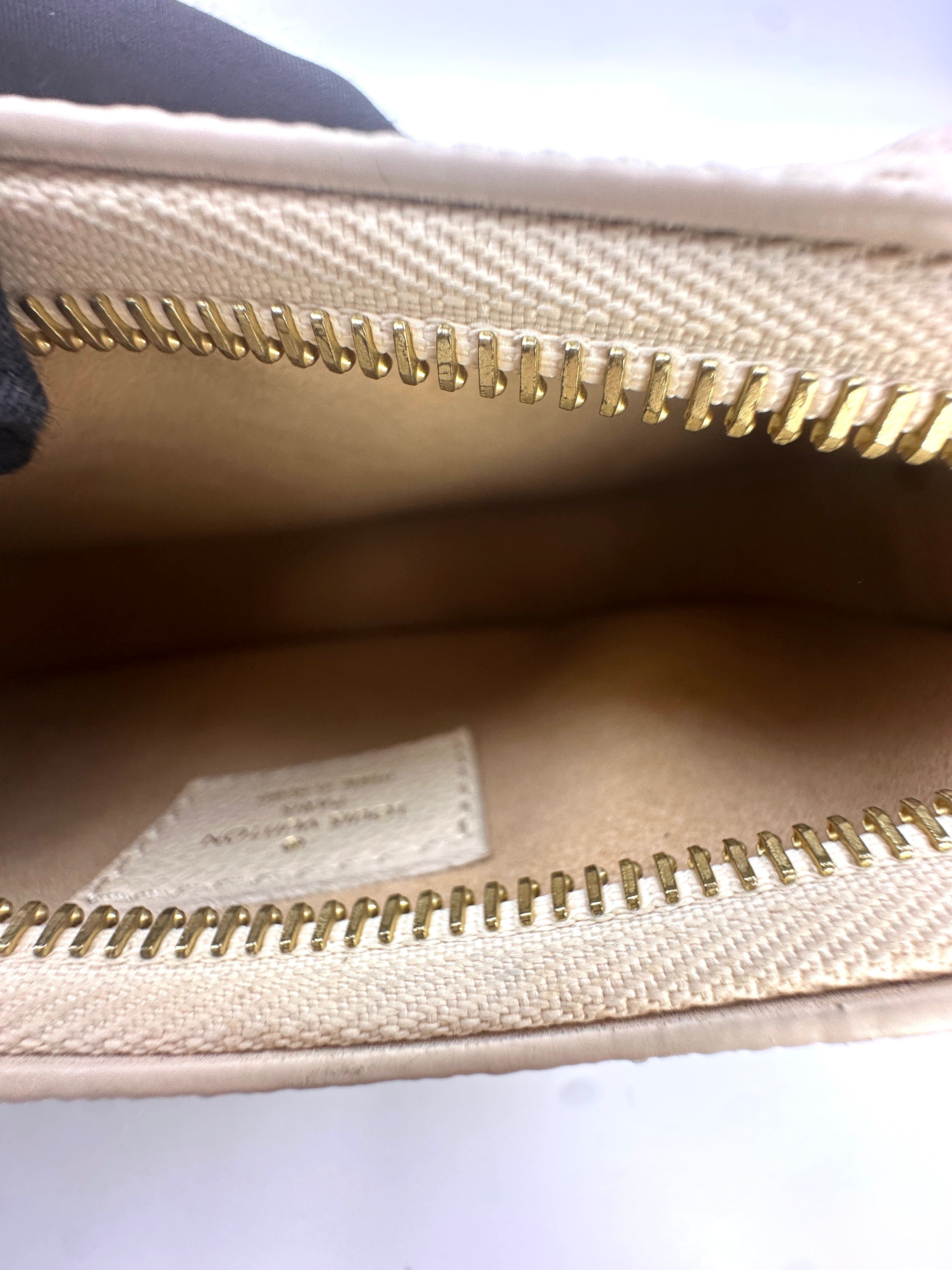 Louis Vuitton Monogram Empreinte Leather Mini Moon Bag Creamy White LV1596