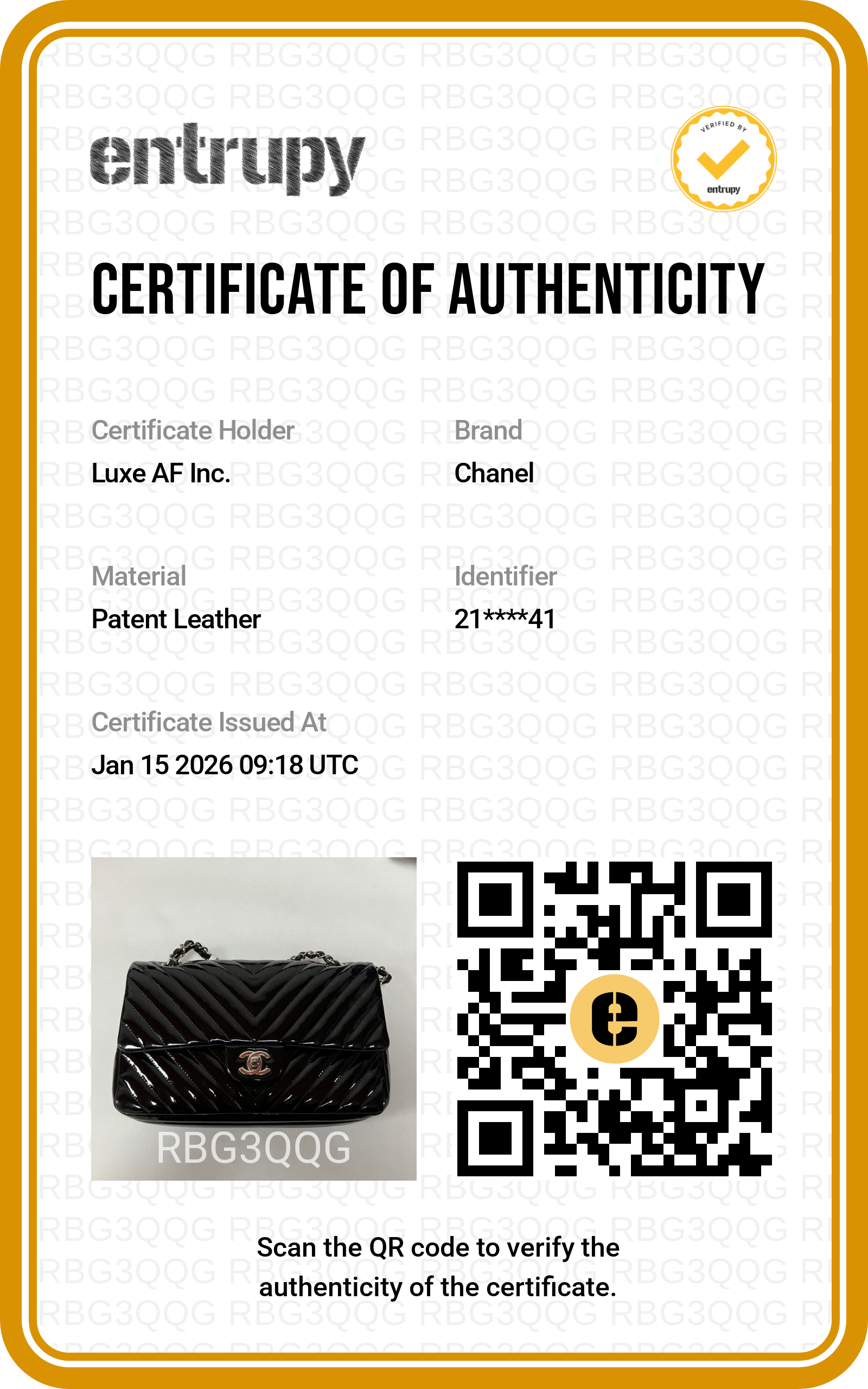 Chanel Classic Flap Black Chevron Quilted Patent Leather Chain Flap Bag With Siilver Buckle(21***41) CC1404