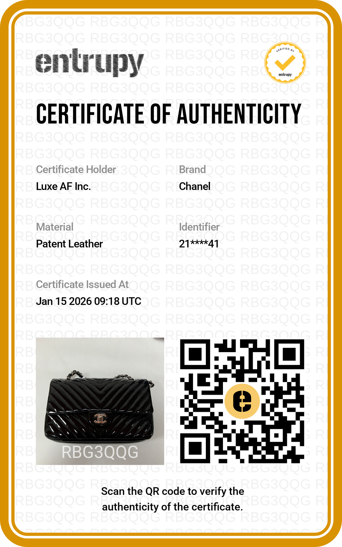 Chanel Classic Flap Black Chevron Quilted Patent Leather Chain Flap Bag With Siilver Buckle(21***41) CC1404