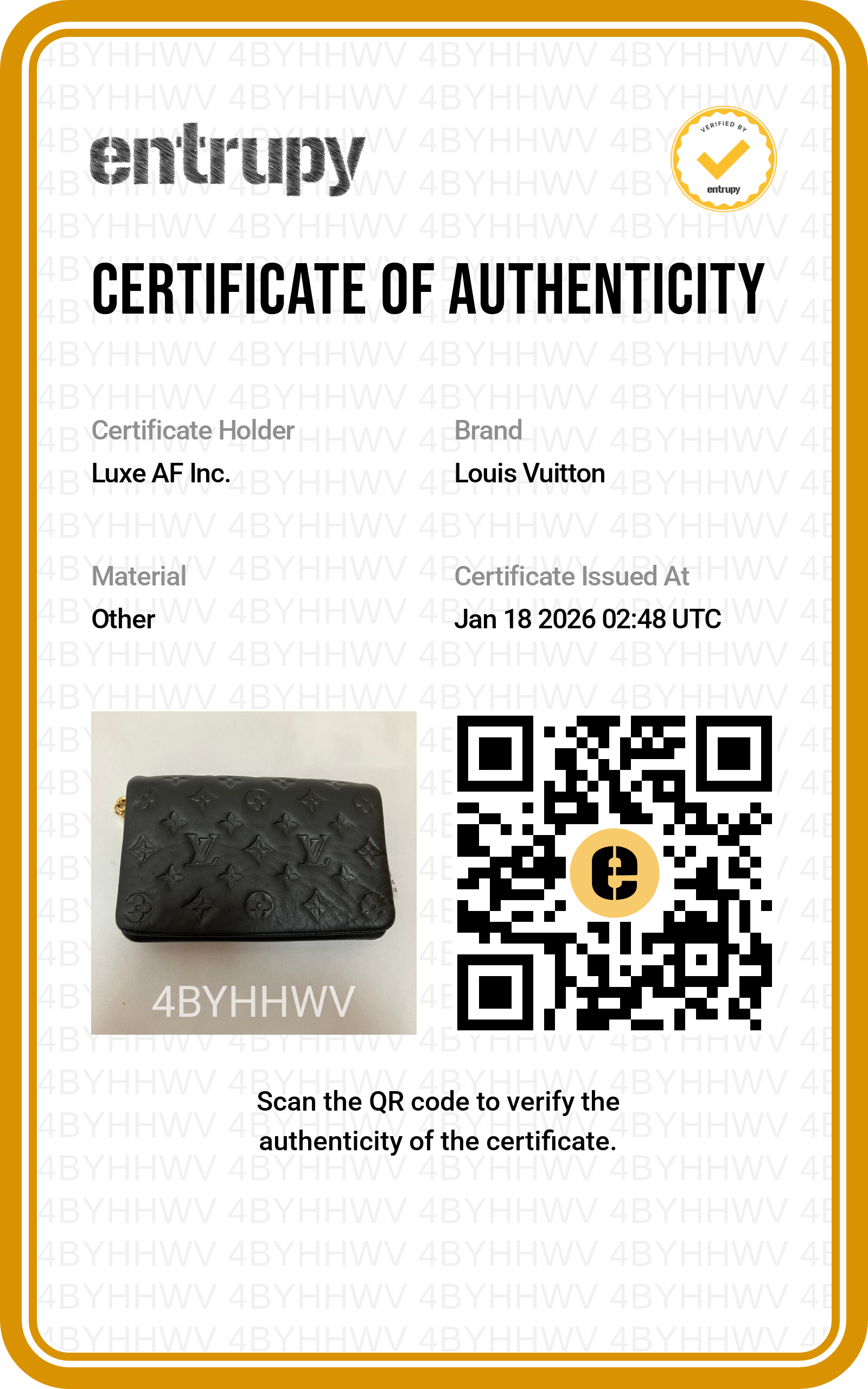 Louis Vuitton Pochette Coussin Black Monogram Leather Shoulder Bag LV1651