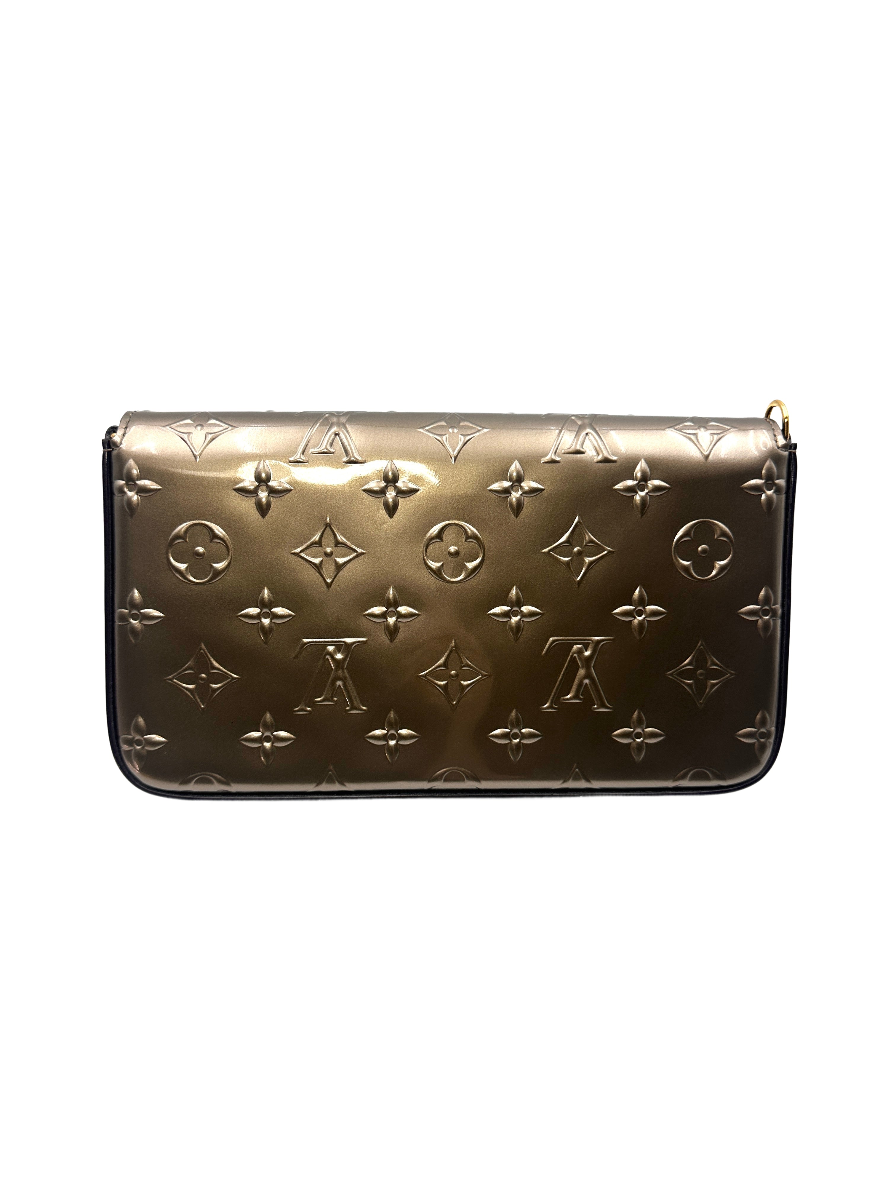 Louis Vuitton Monogram Vernis Felicie Pochette Bag LV1654