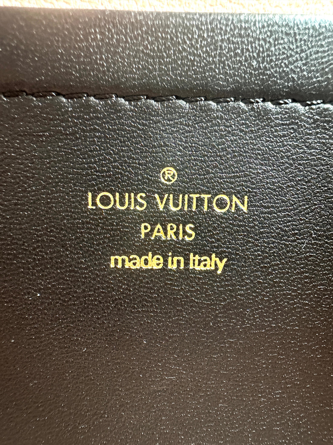 Louis Vuitton Pochette Coussin Black Monogram Leather Shoulder Bag LV1651