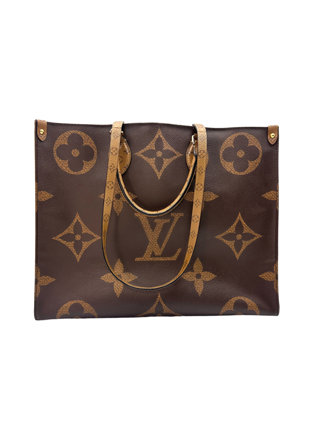 Louis Vuitton OnTheGo GM Brown Monogram Large Size Handbag LV1653