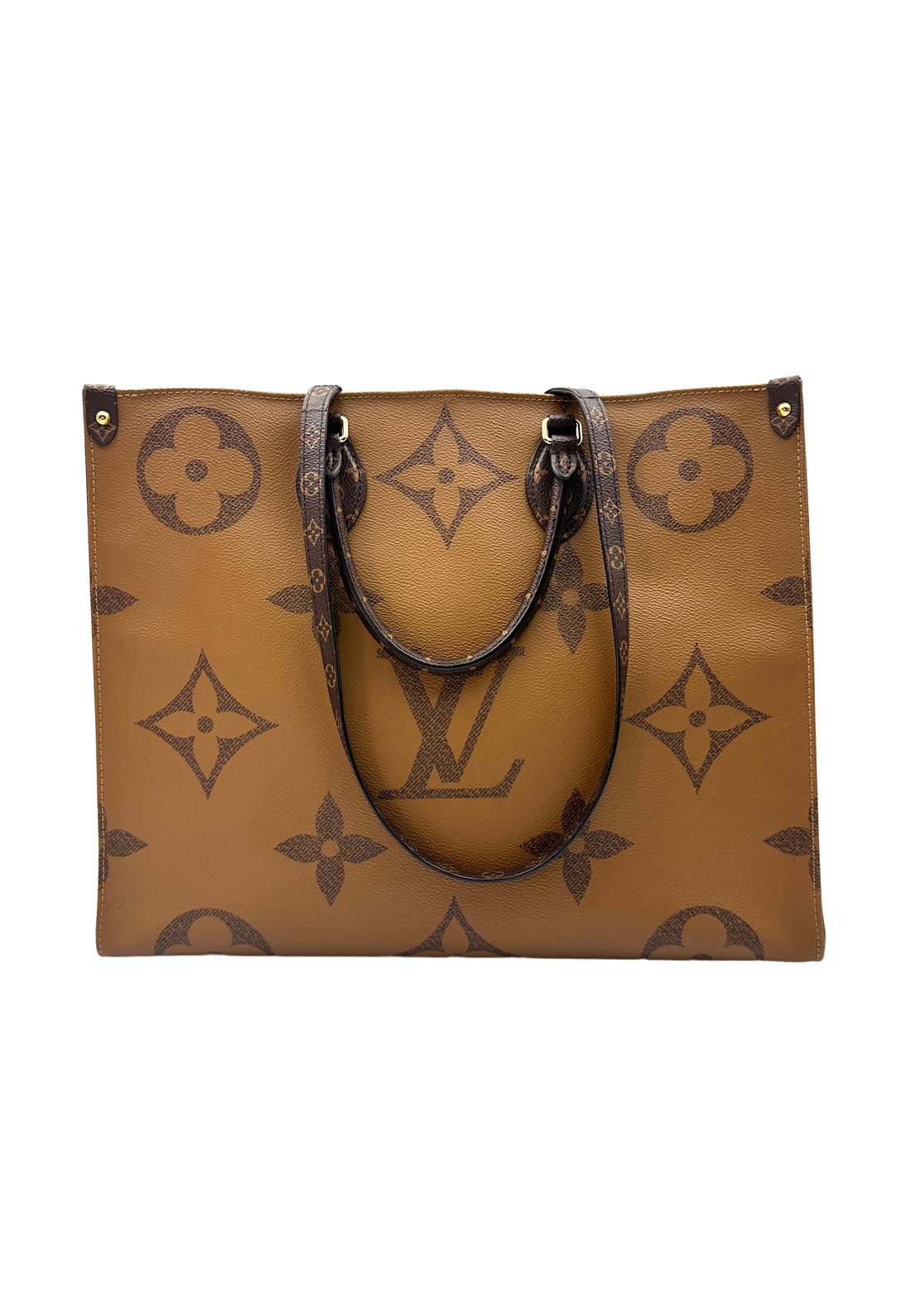 Louis Vuitton OnTheGo GM Brown Monogram Large Size Handbag LV1653