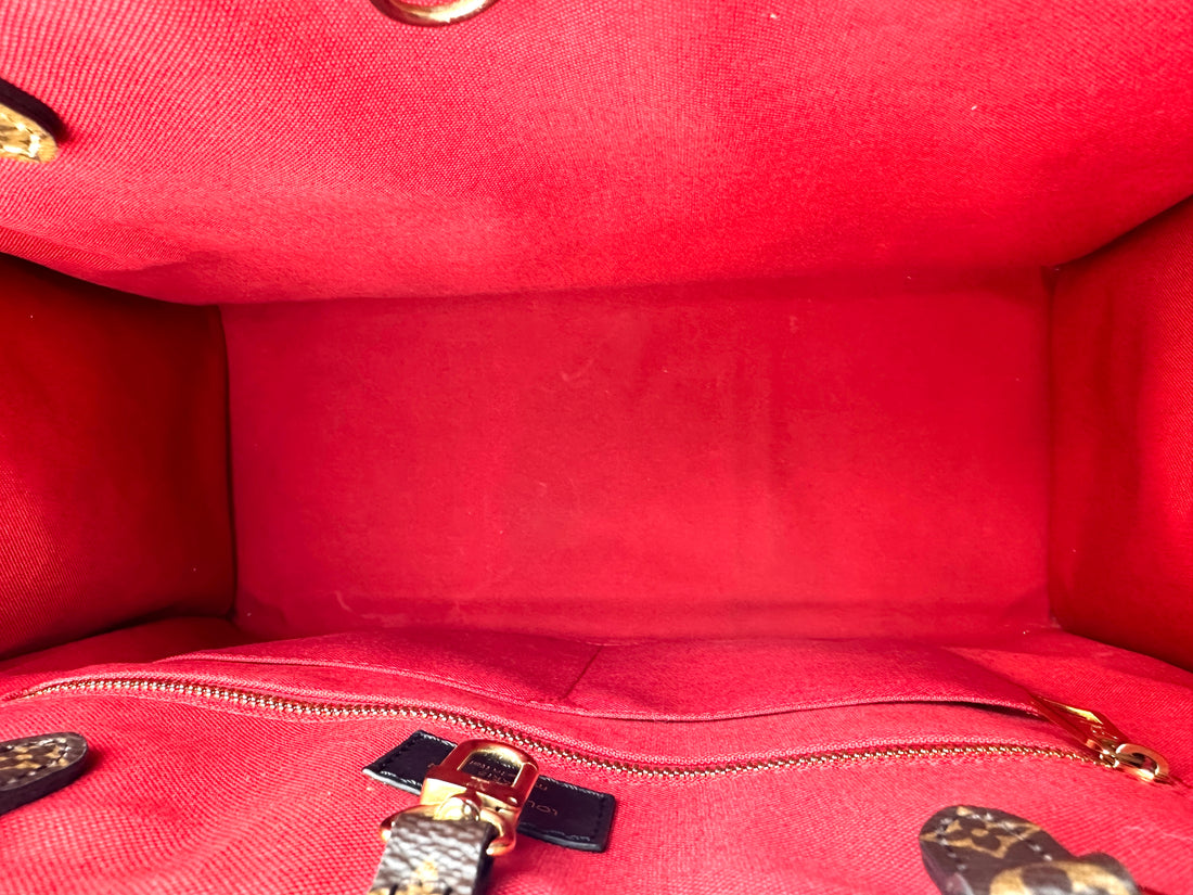 Louis Vuitton OnTheGo GM Brown Monogram Large Size Handbag LV1653