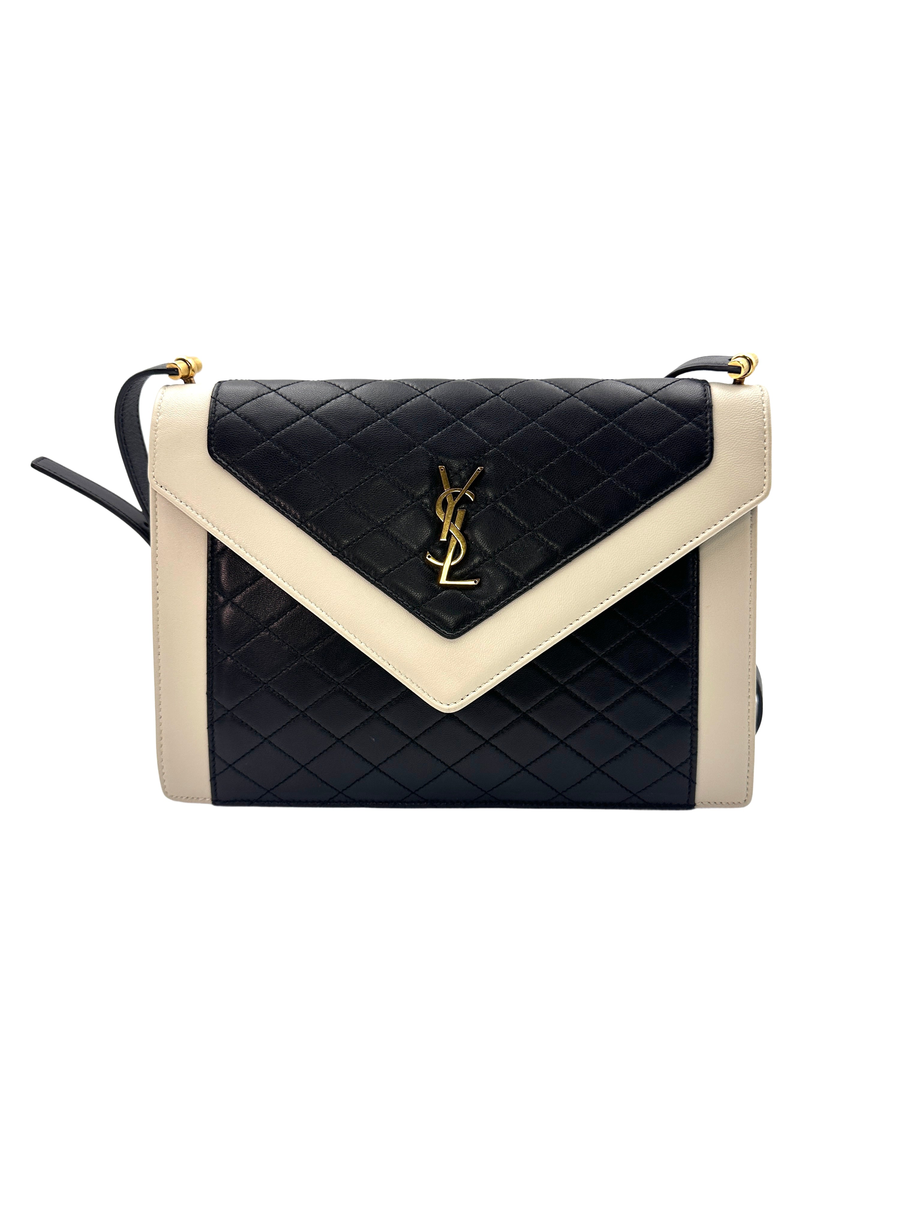 Saint Laurent Gaby Satchel Quilted Leather Shoulder Bag SL151