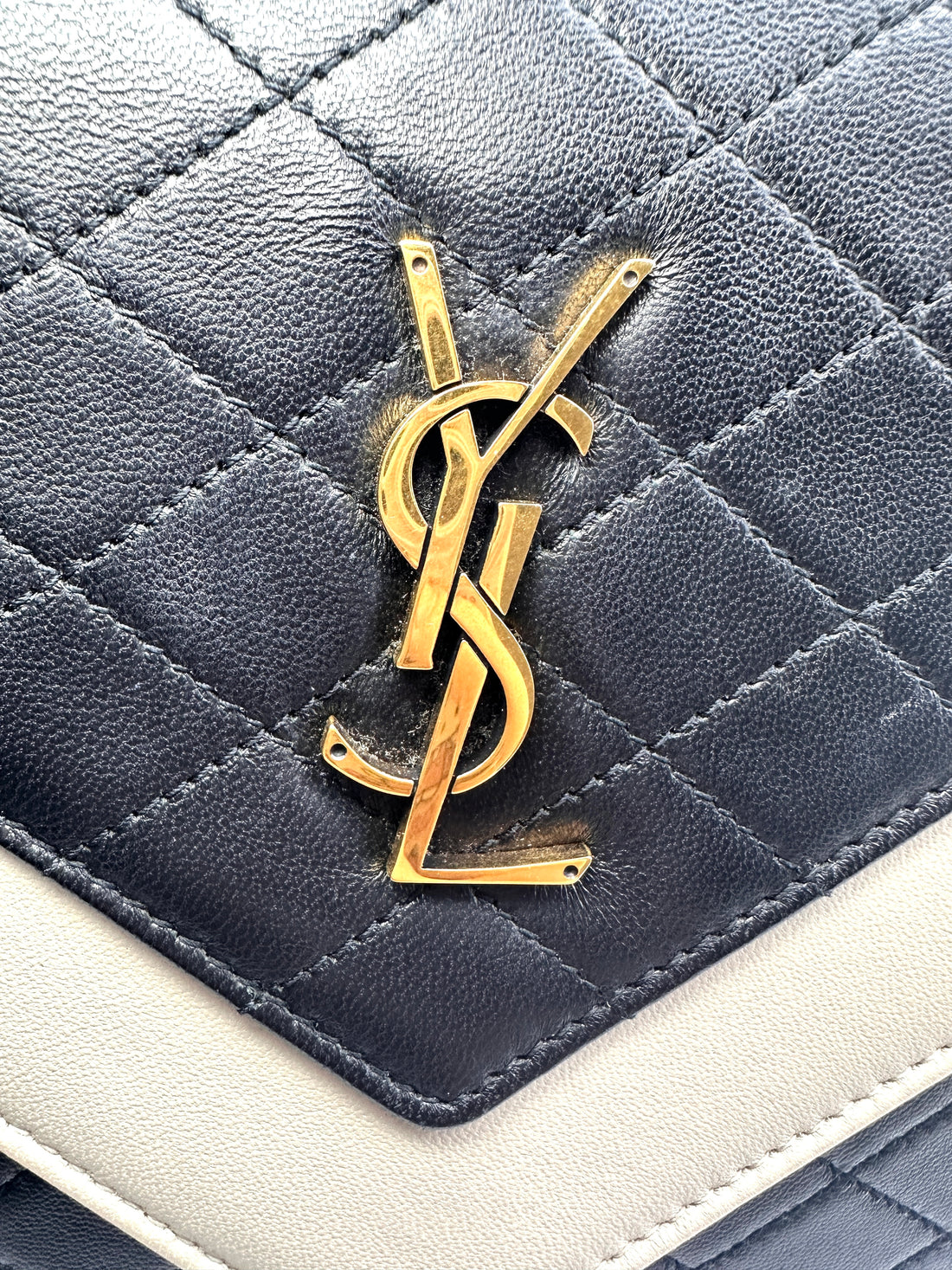 Saint Laurent Gaby Satchel Quilted Leather Shoulder Bag SL151