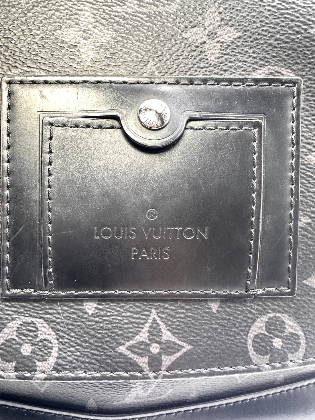 Louis Vuitton Monogram Eclipse Messenger Voyage PM Bag LV1670