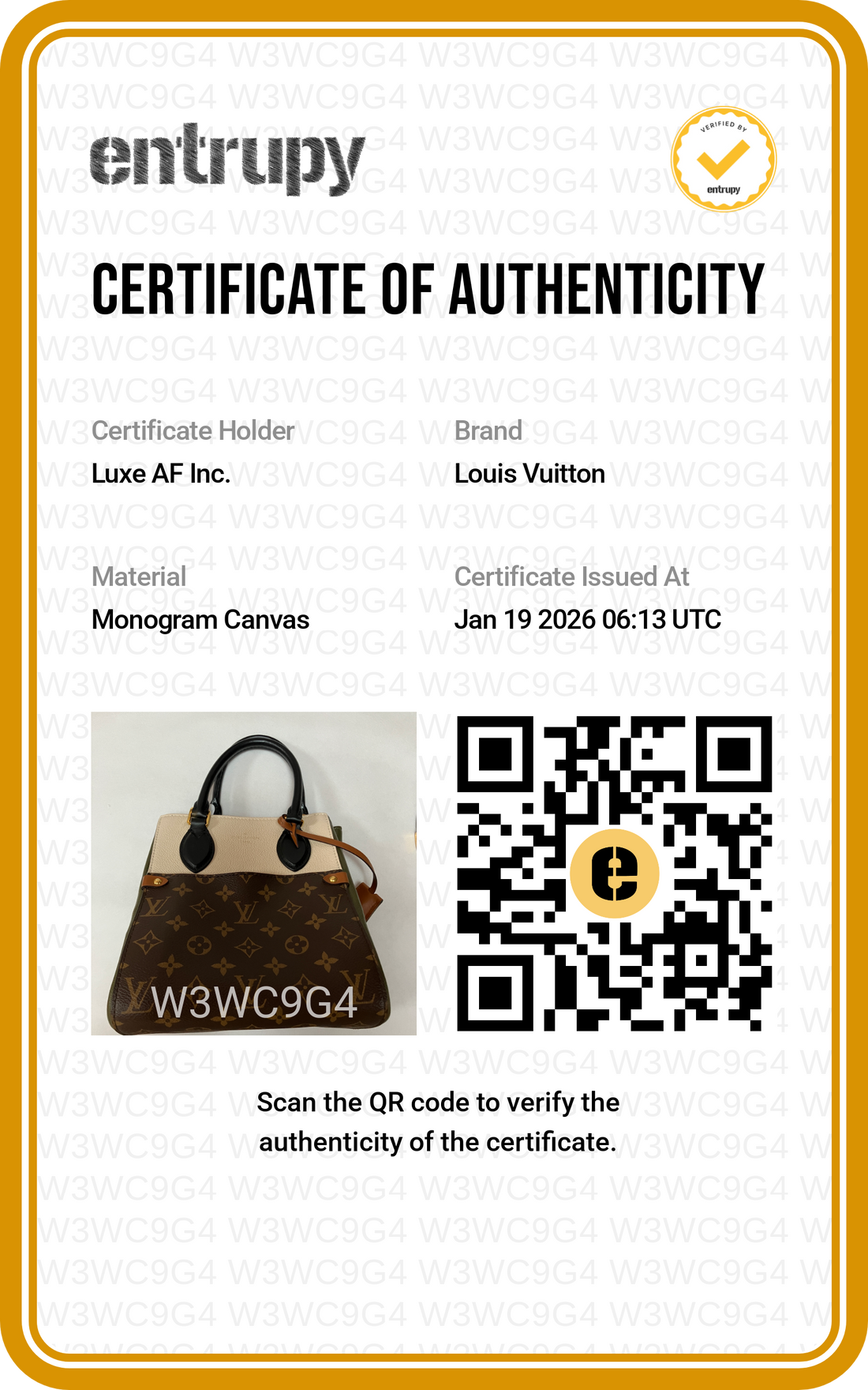 Louis Vuitton Monogram Fold Tote PM Bag LV1667