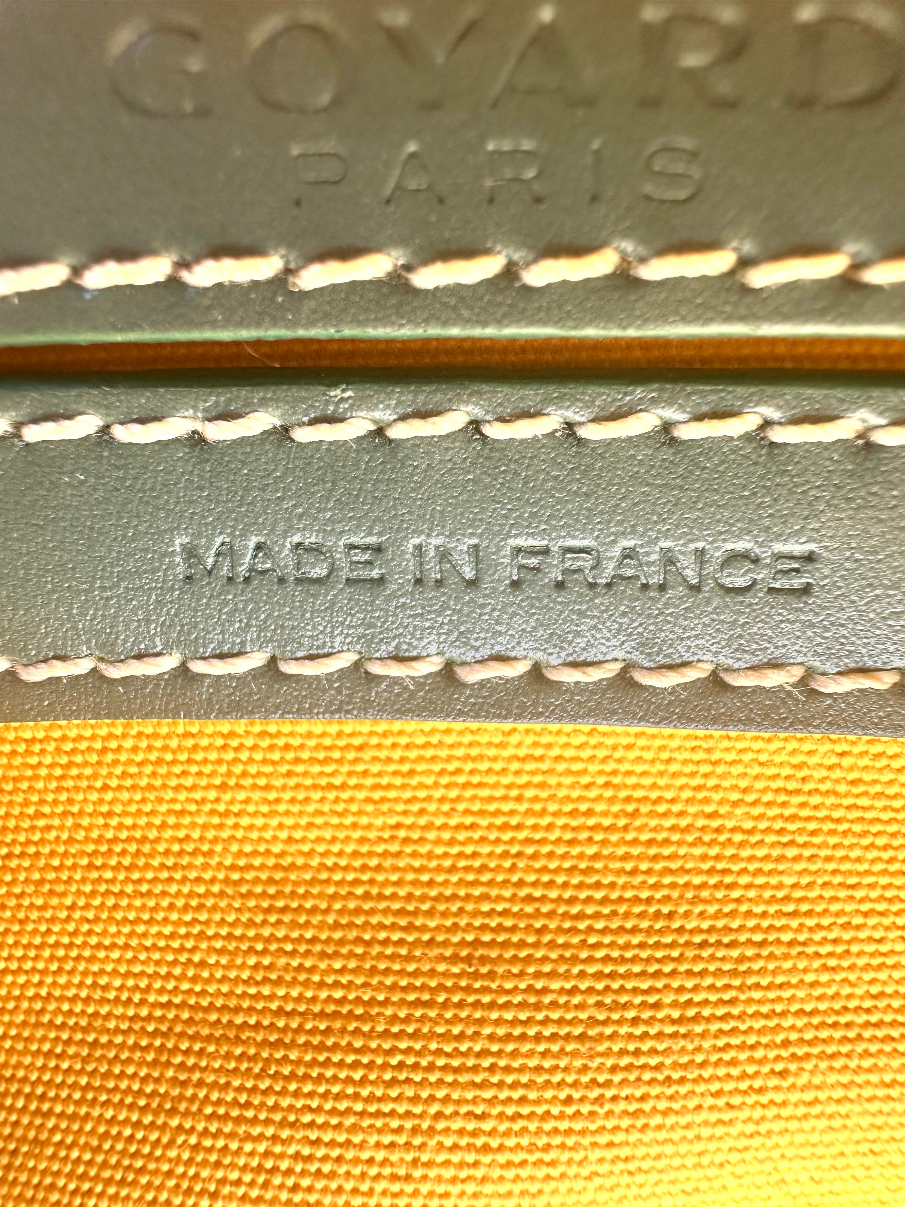 Goyard Capvert PM Goyardine Saccap Vert Shoulder Bag GR43
