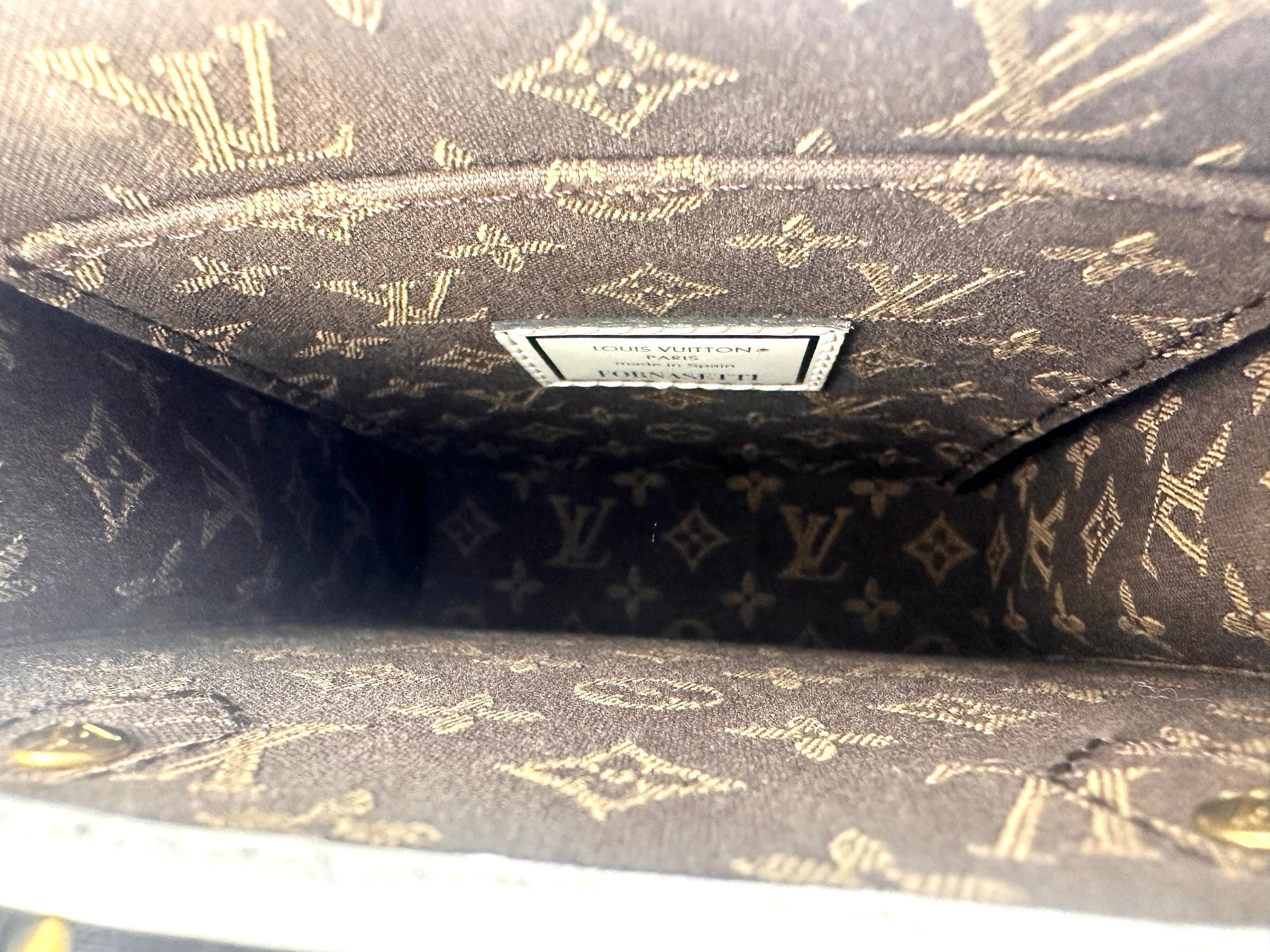 Louis Vuitton Fornasetti Architettura Petti Sac Plat Bag LV1664