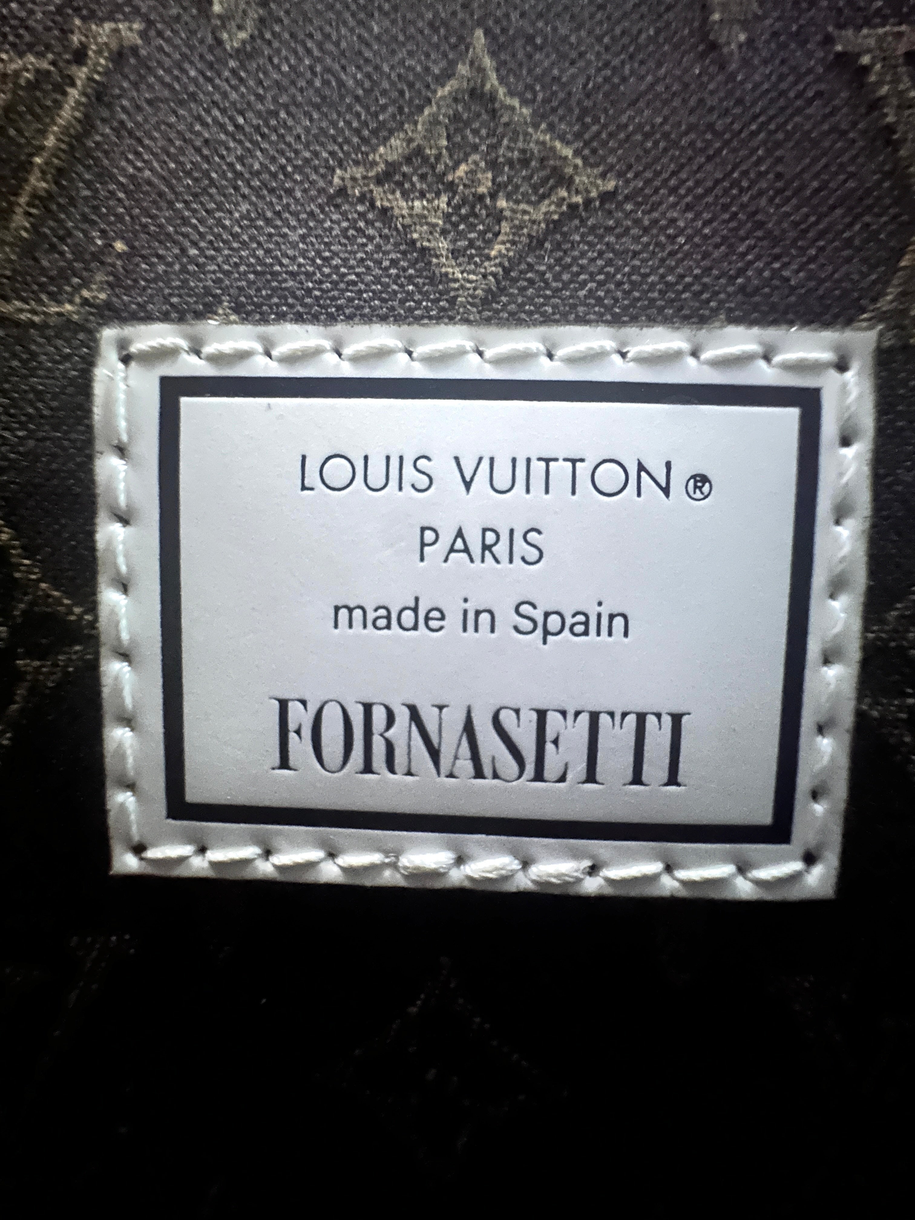 Louis Vuitton Fornasetti Architettura Petti Sac Plat Bag LV1664