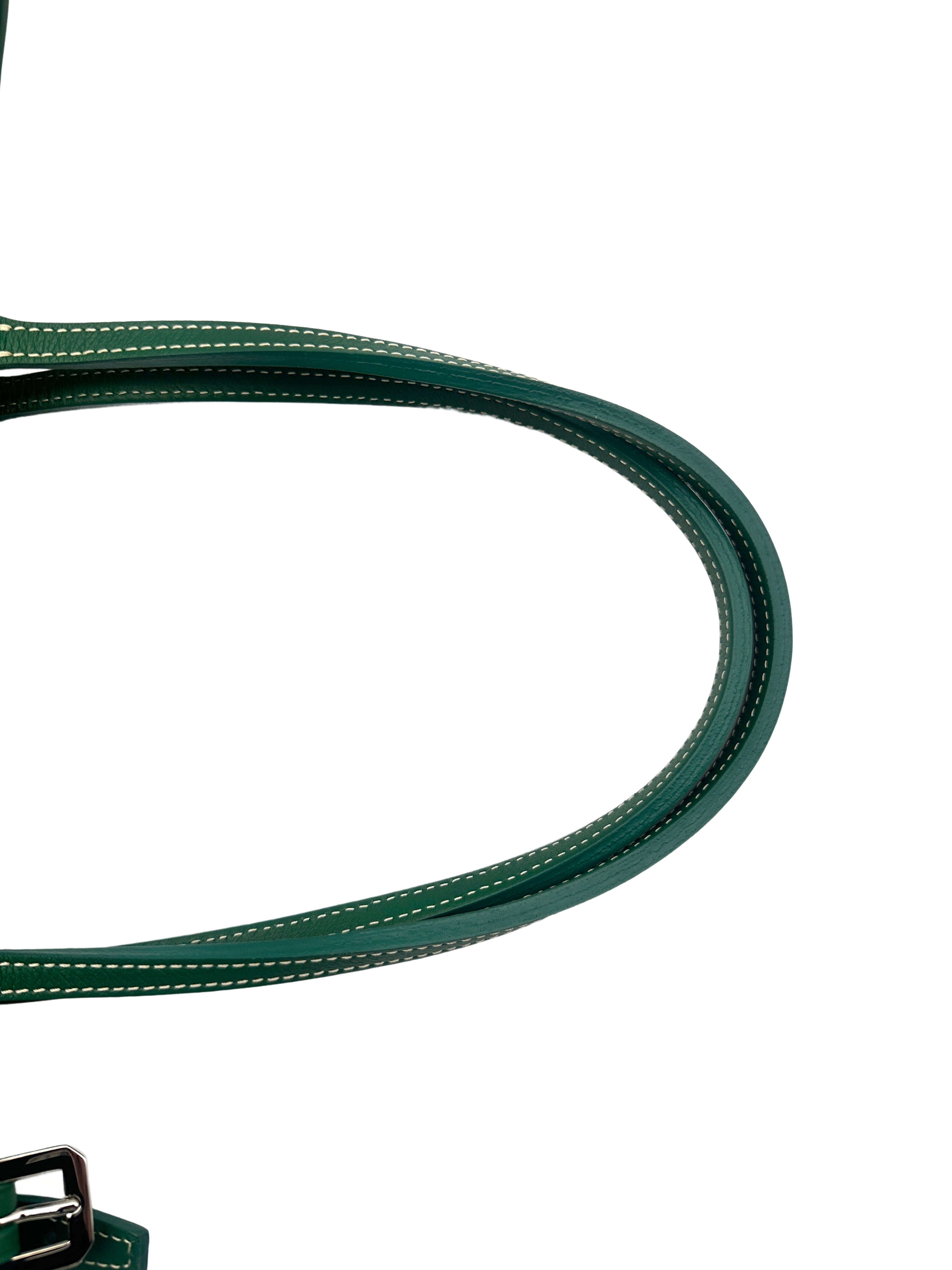 Goyard Chien-Gris Green Goyardine Tote Bag GR41