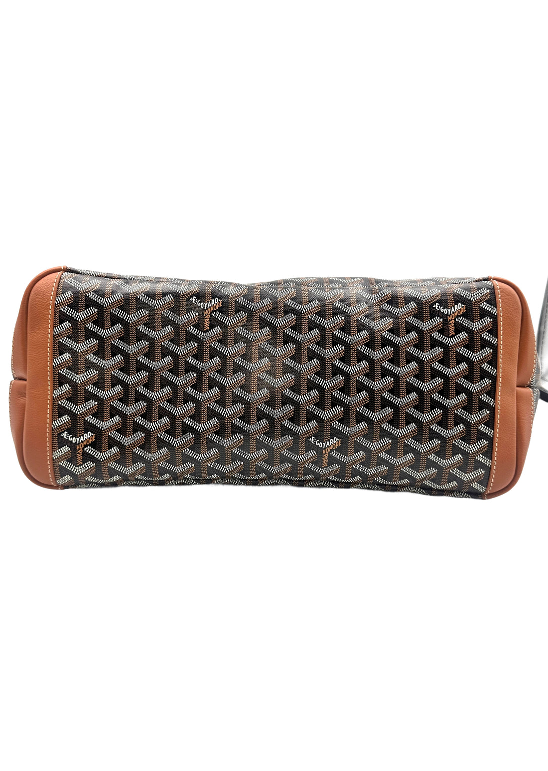 Goyard Saint Louis PM Black Gold Goyardine Tote Bag GR40
