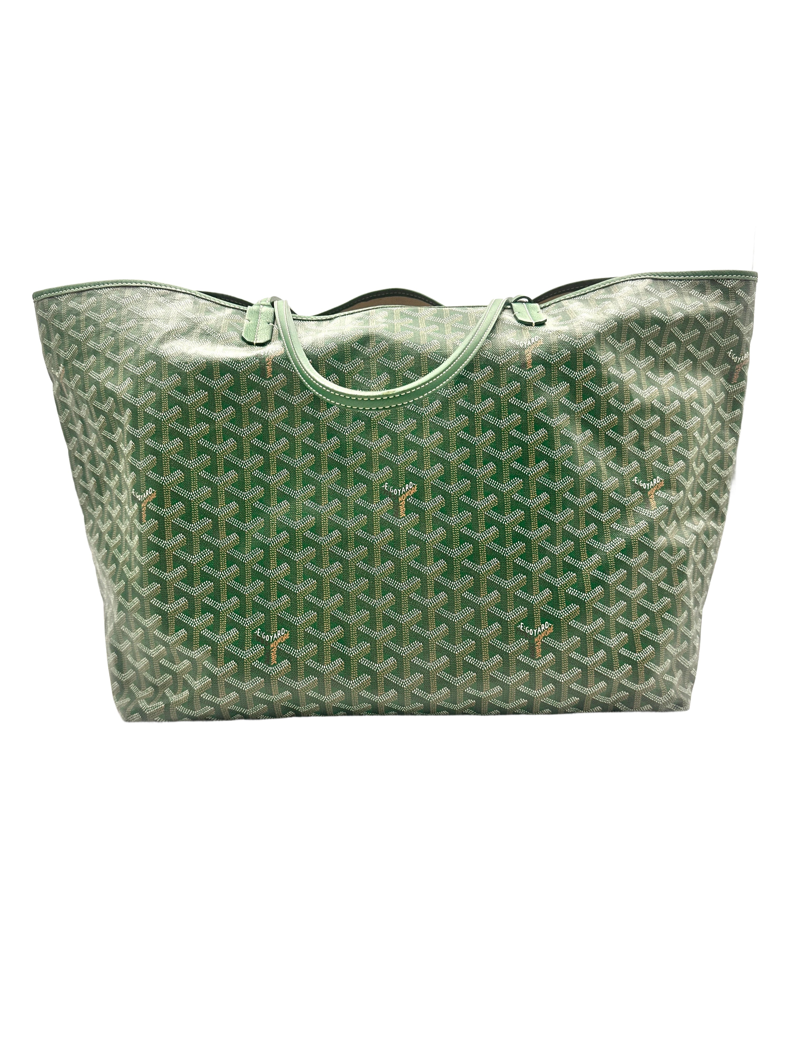Goyard Saint Louis PM Green Large Size Tote Bag GR36