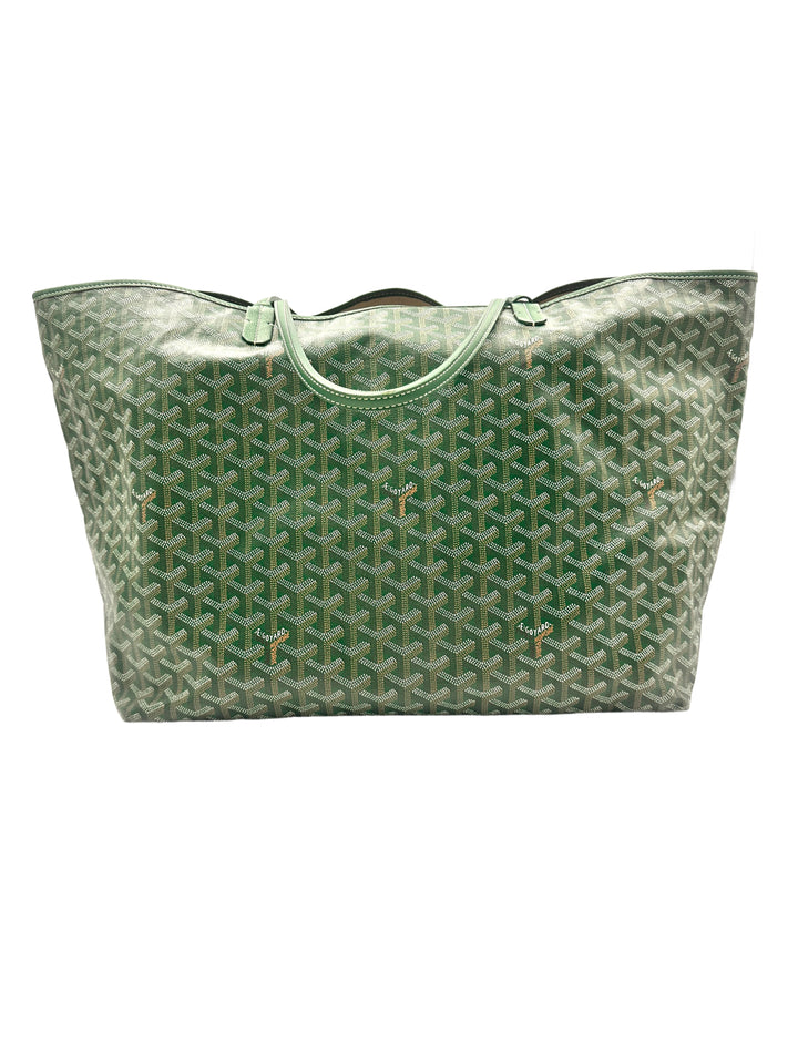 Goyard Saint Louis PM Green Large Size Tote Bag GR36