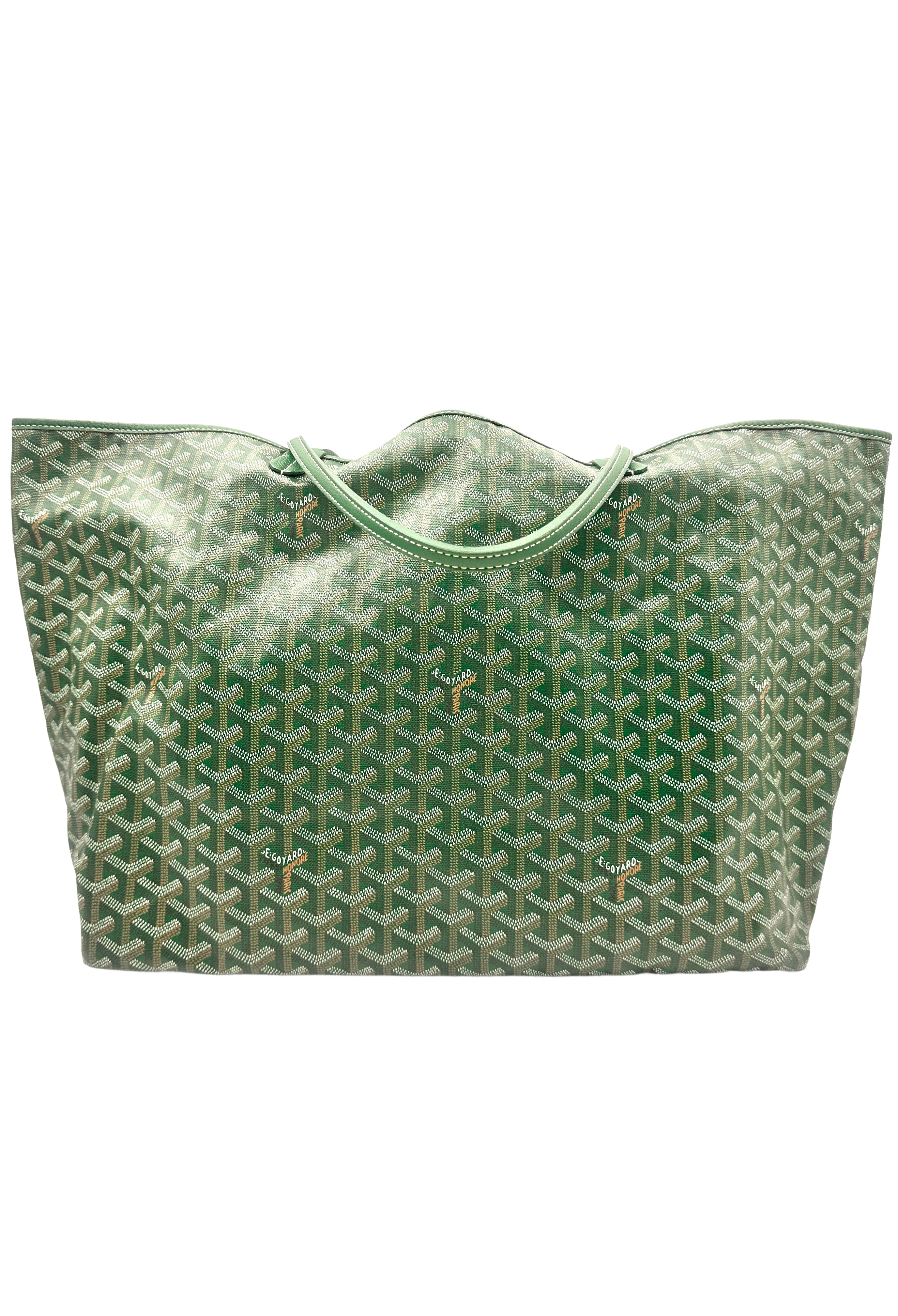 Goyard Saint Louis PM Green Large Size Tote Bag GR36